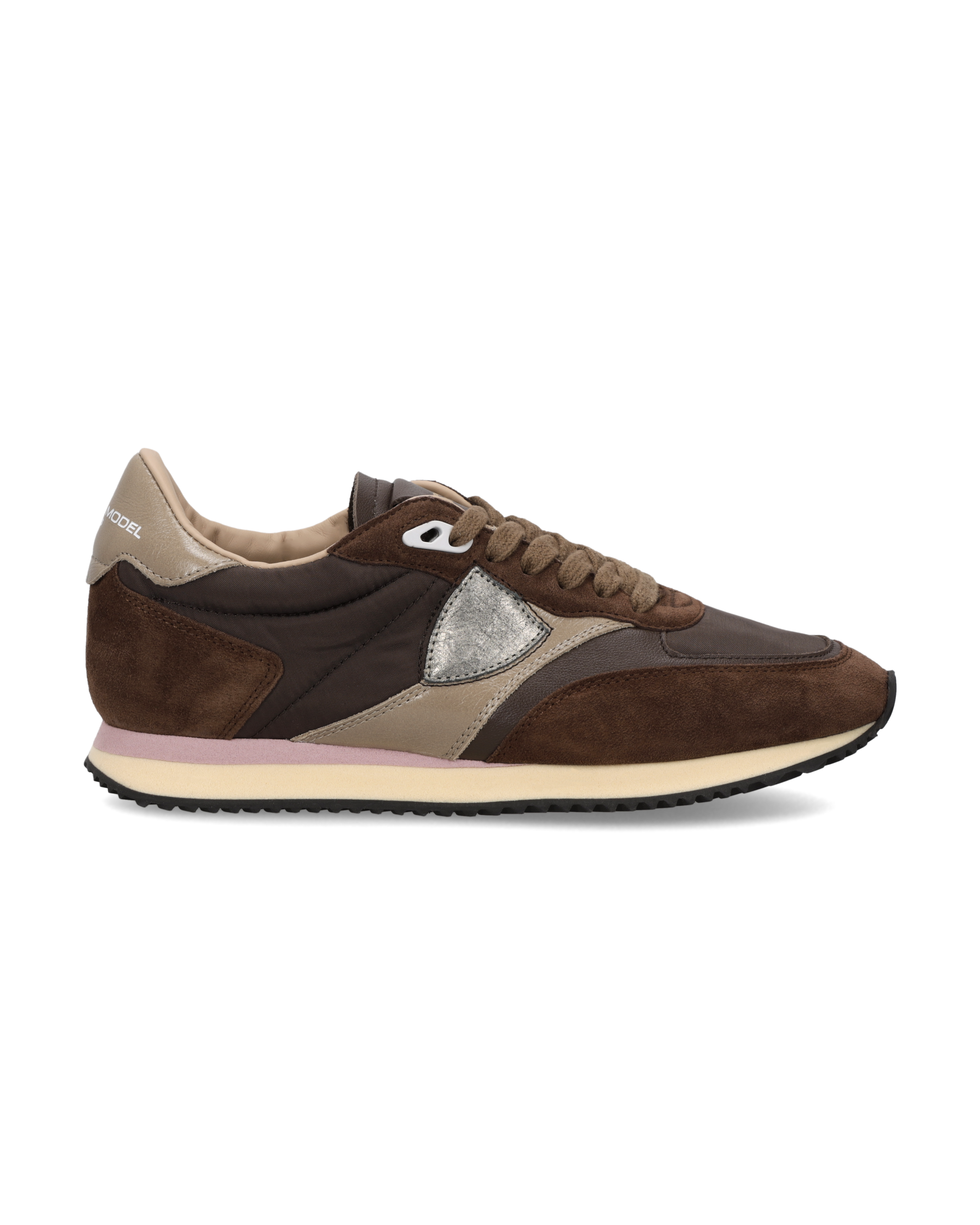 philippe-model-blville-damen-sneaker-braun-beige-2 image 1