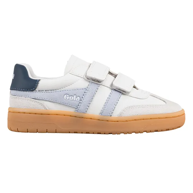 gola-viper-pure-strap-kinder-trainer-wei-es-leder-klettverschluss image 1