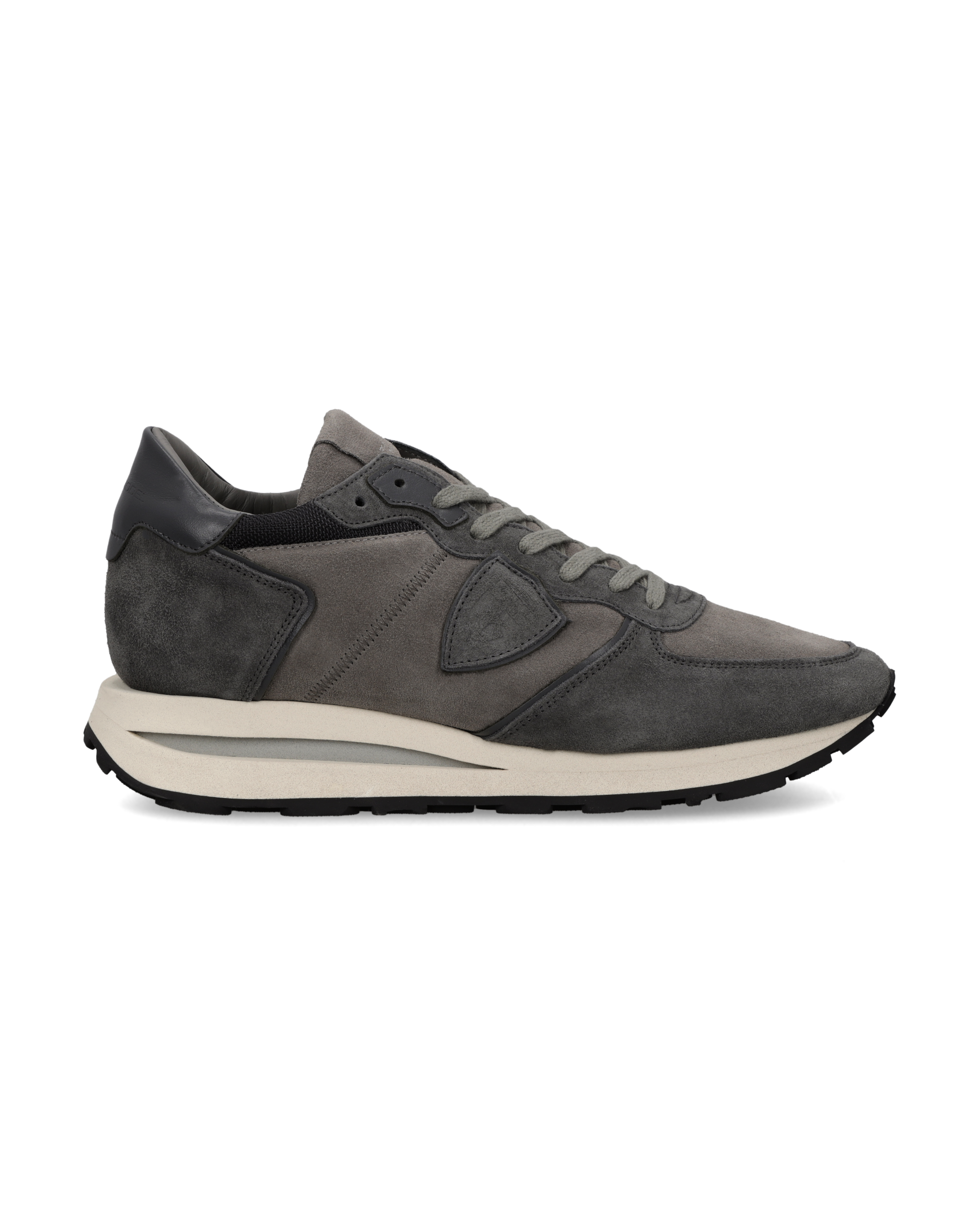 philippe-model-tropez-haute-herren-sneaker-grau-anthrazit-taupe image 1