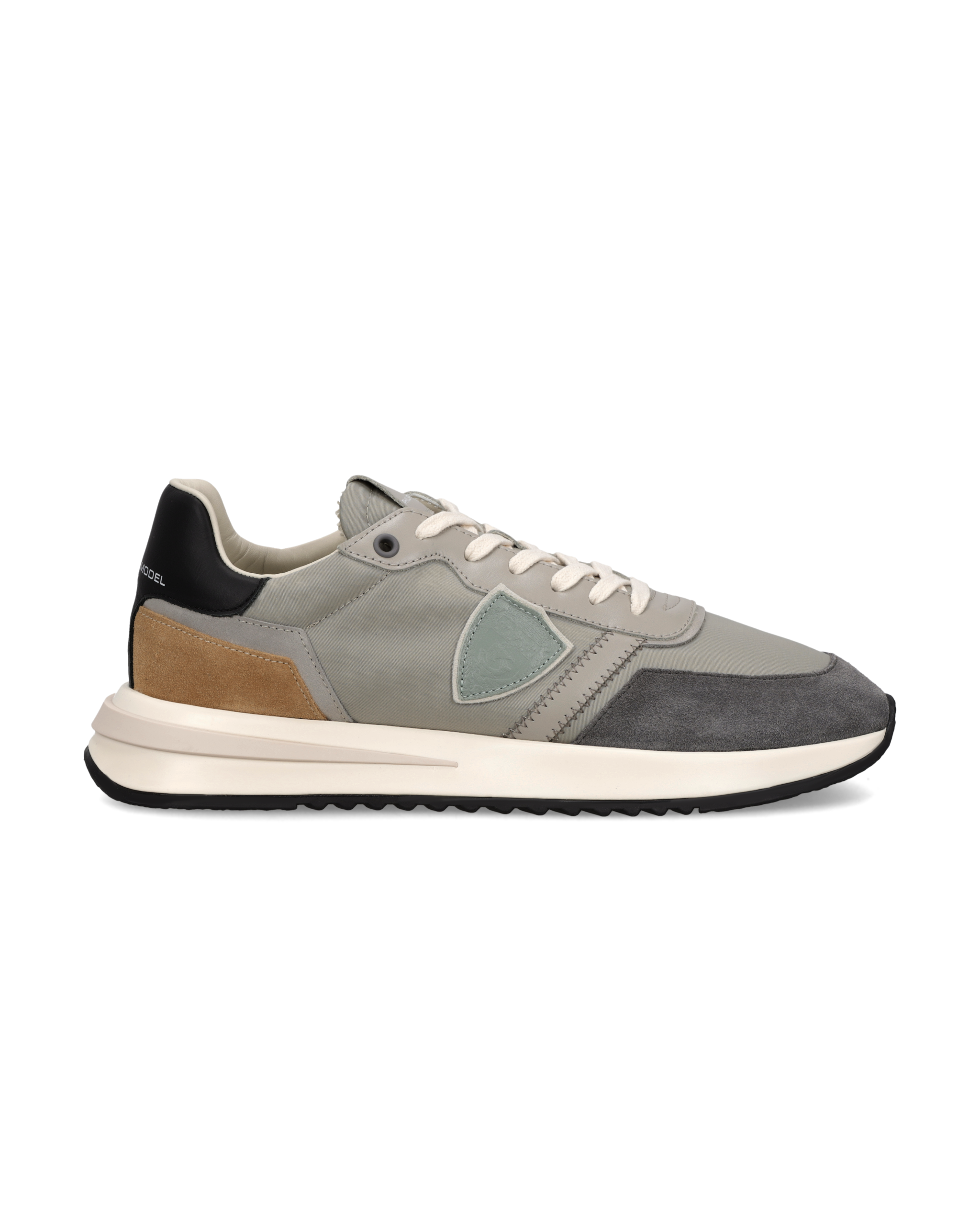 philippe-model-tropez-2-1-sneaker-herren-gris-taupe-noir-cognac image 1