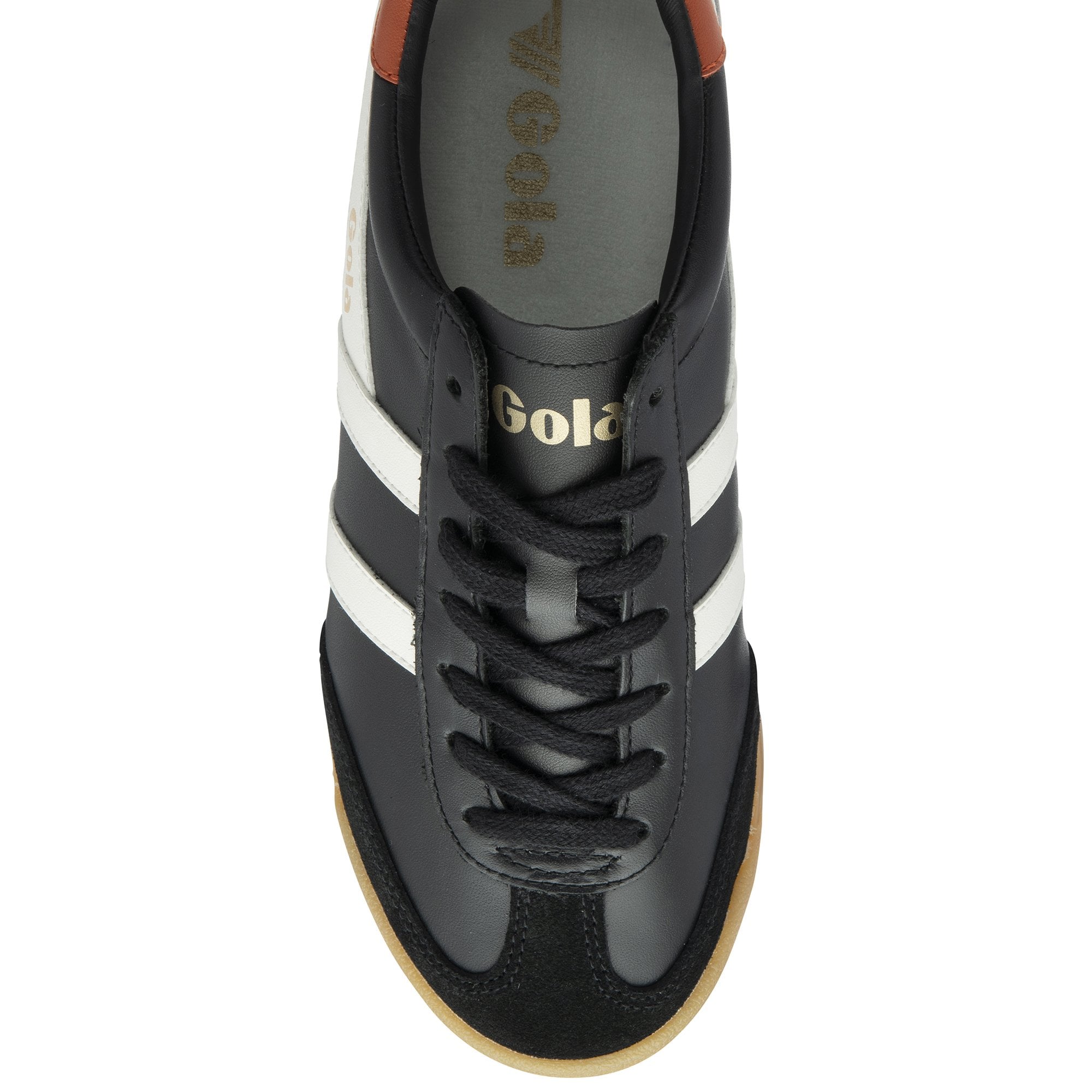gola-torpedo-damen-sneaker-aus-leder-schwarz-creme image 5
