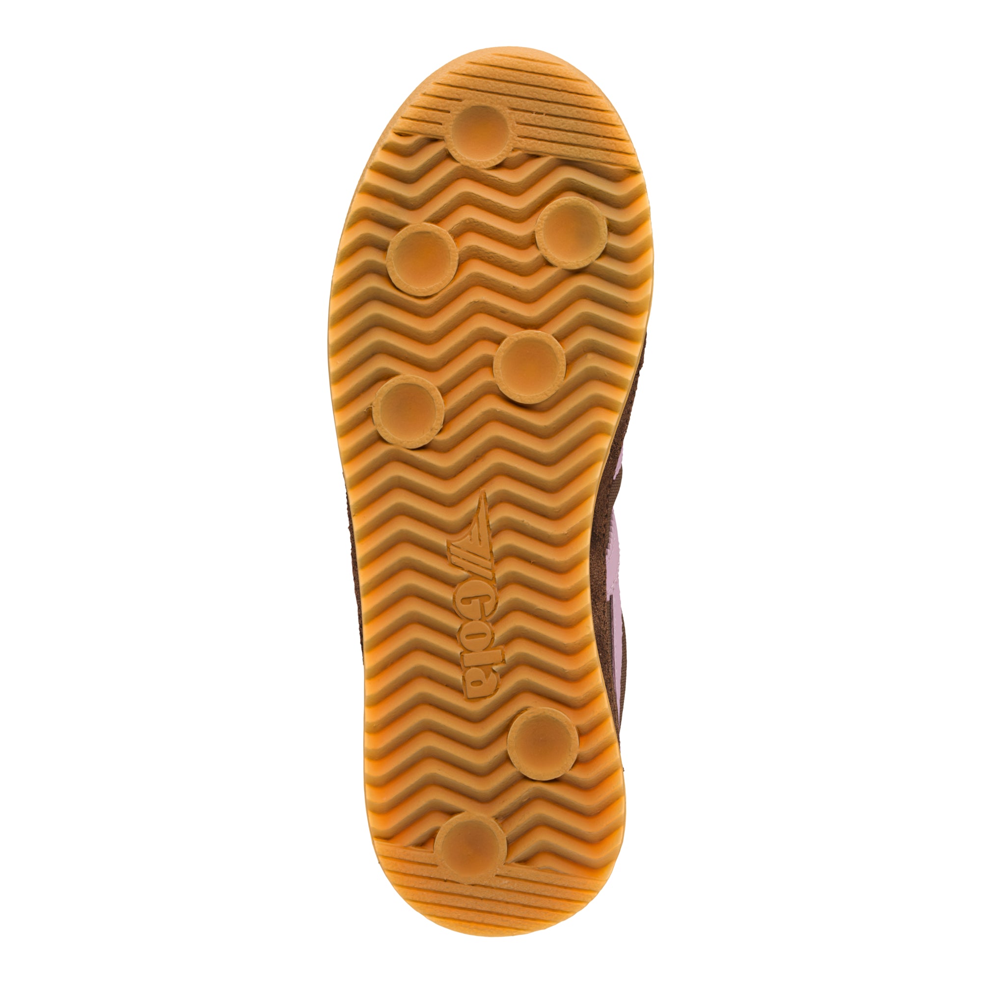 gola-tornado-sneaker-f-r-damen-nylon-wildleder-in-dunkelbraun-bonbonrosa image 7