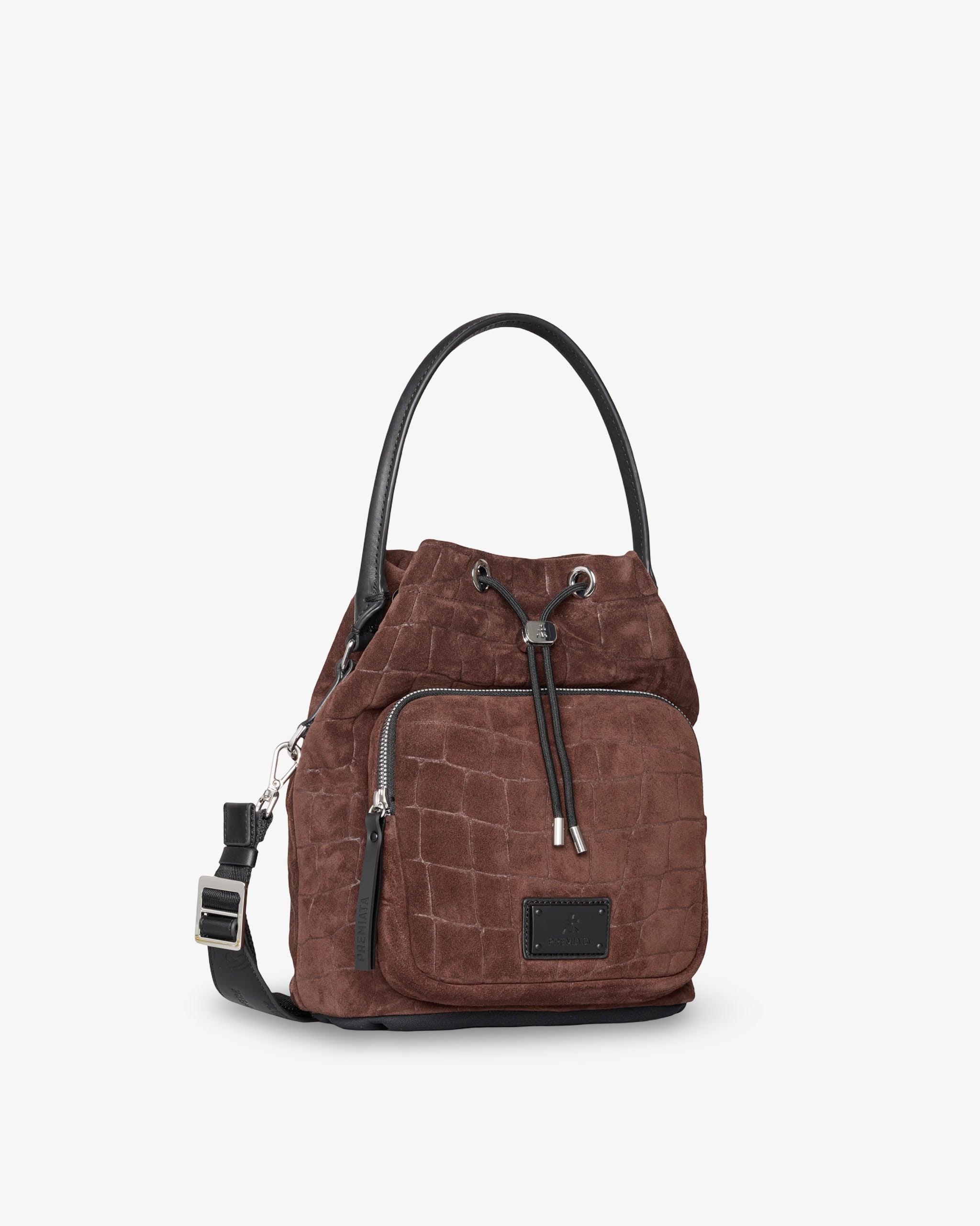 premiata-mia-2182s-rucksack-damen-braun-kroko-texture image 3