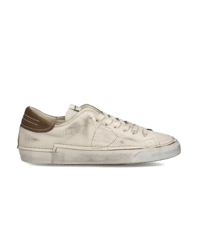 philippe-model-prsx-sneaker-herren-creme-boue image 1