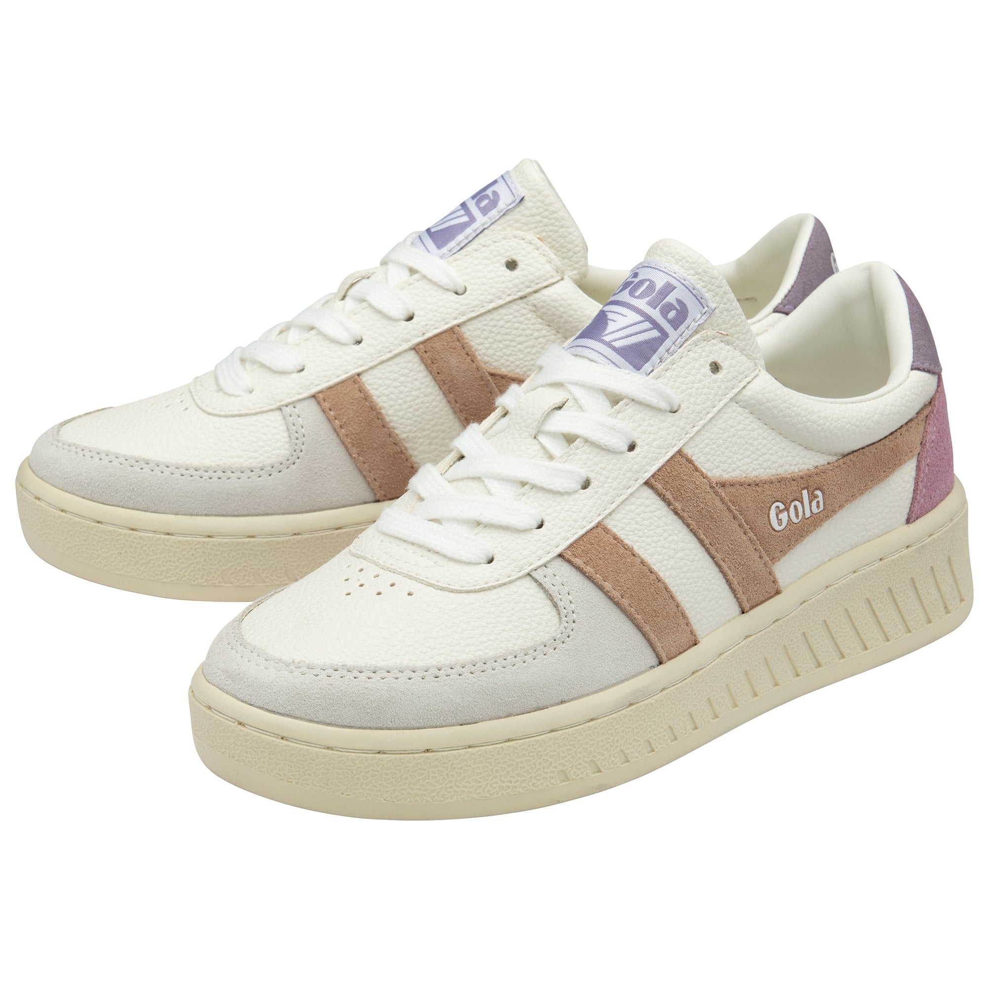 gola-grandslam-trident-sneaker-damen-wei-cameo-lily image 3