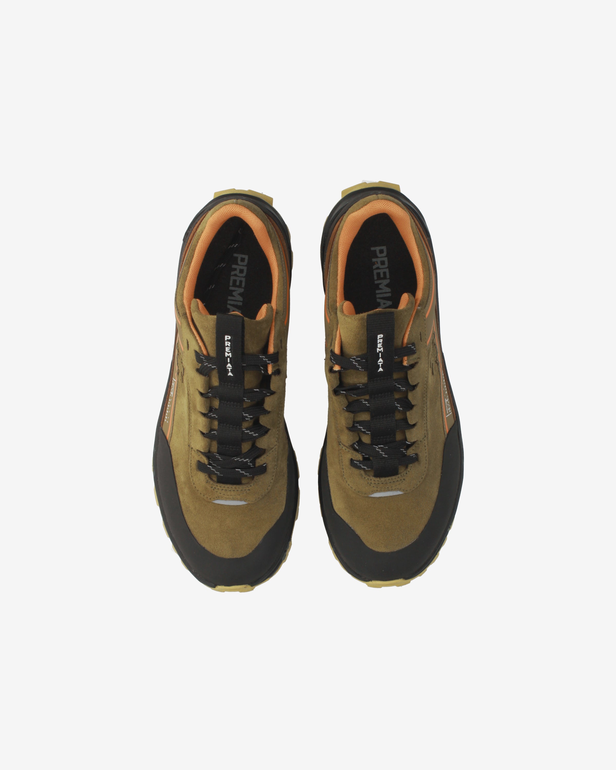 premiata-devin-501-sneaker-olive-suede-vibram-herren image 6