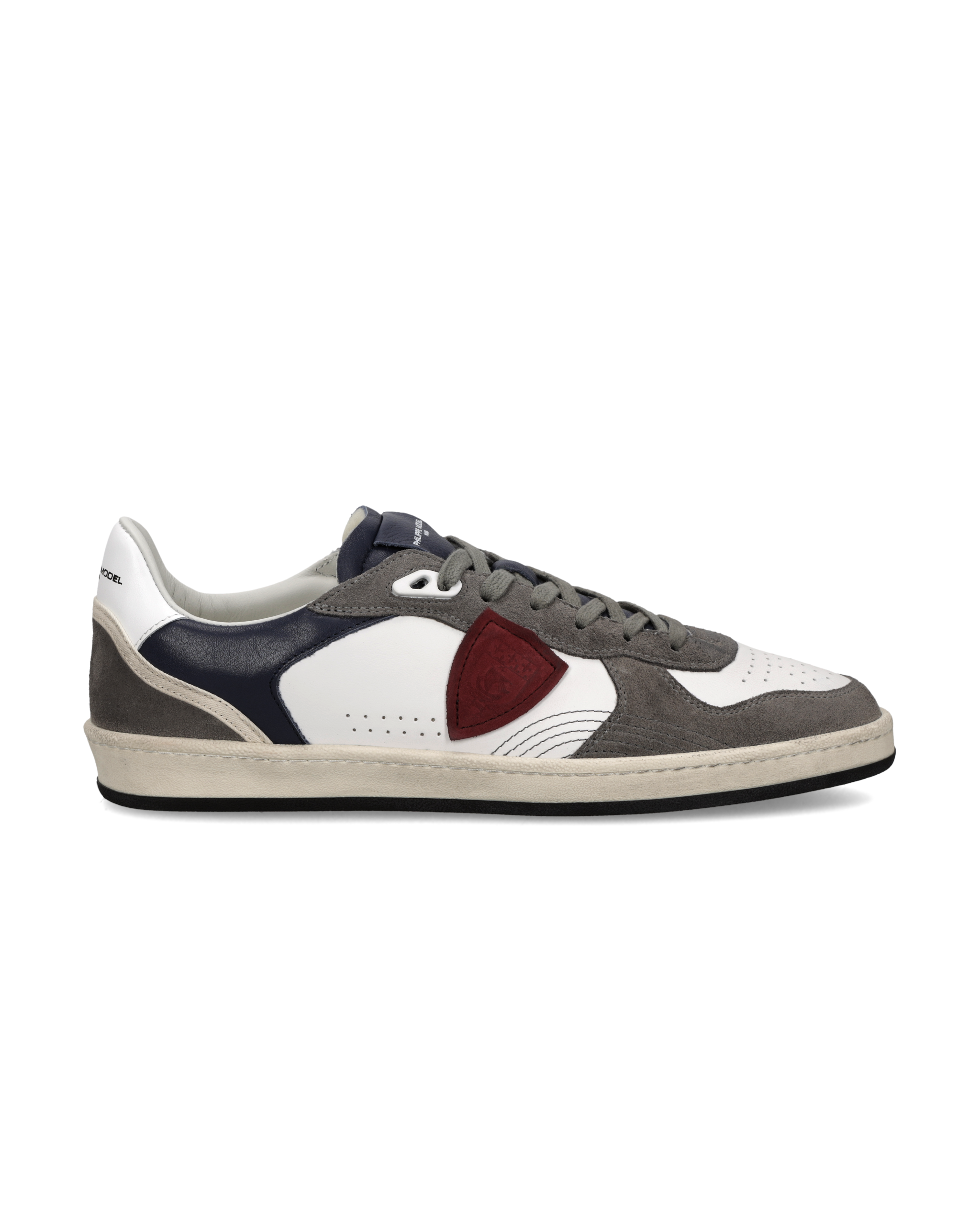 philippe-model-pgal-herren-sneaker-wei-grau-blau image 1