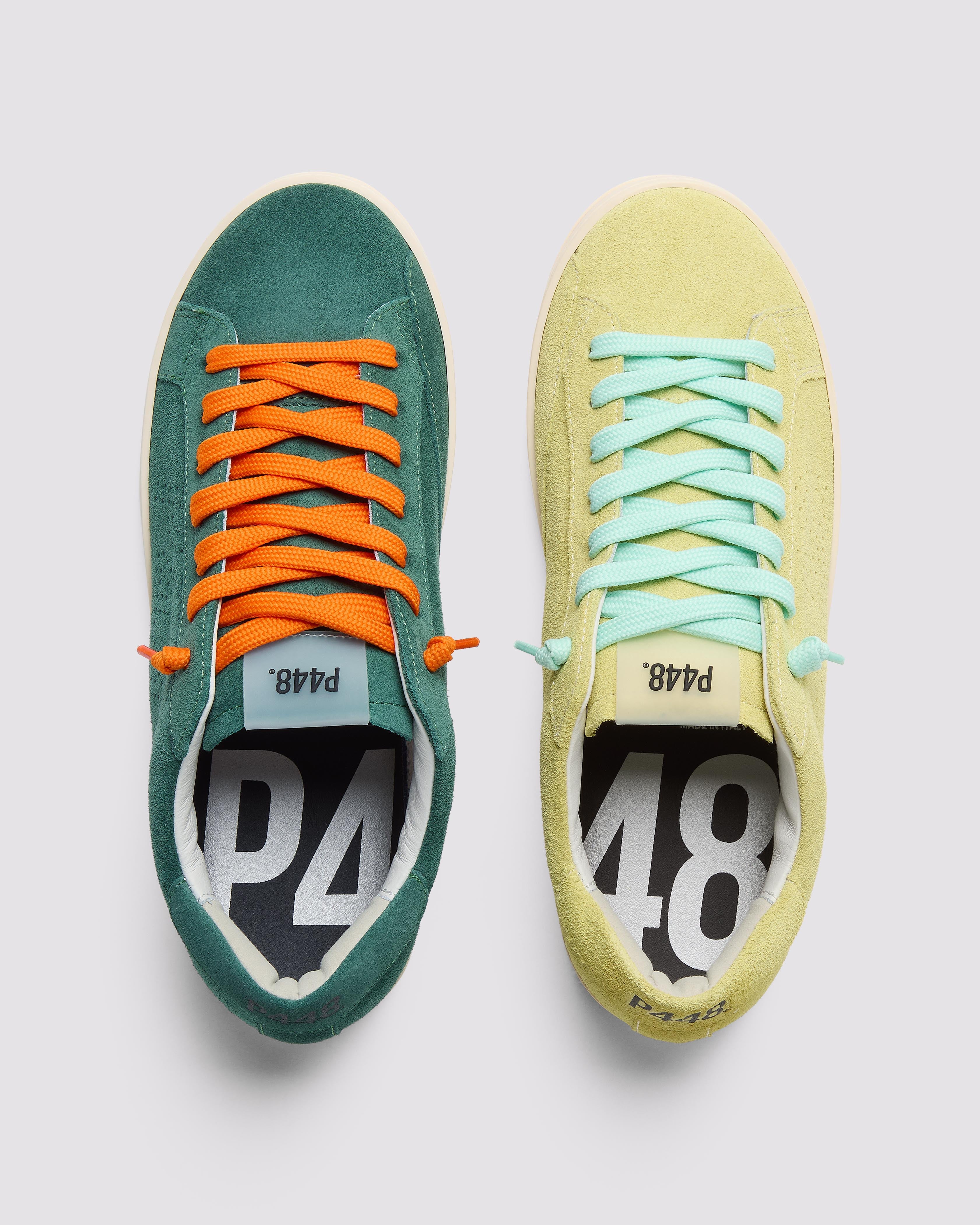 p448-john-kaleidoscope-lemon-damen-low-top-sneaker image 2