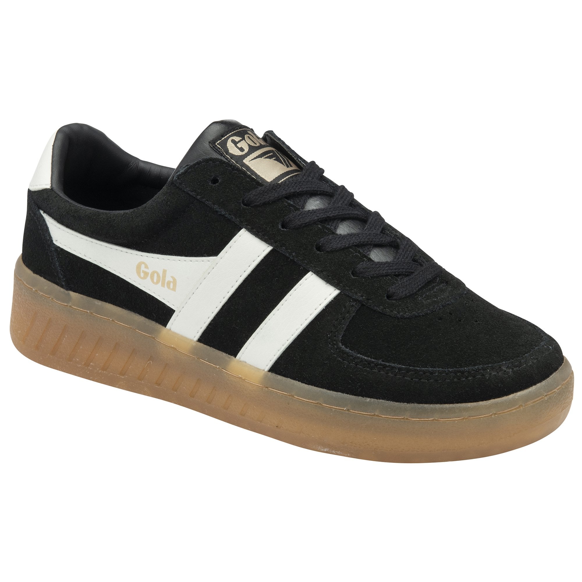 gola-grandslam-suede-damen-sneaker-schwarz-off-white image 2