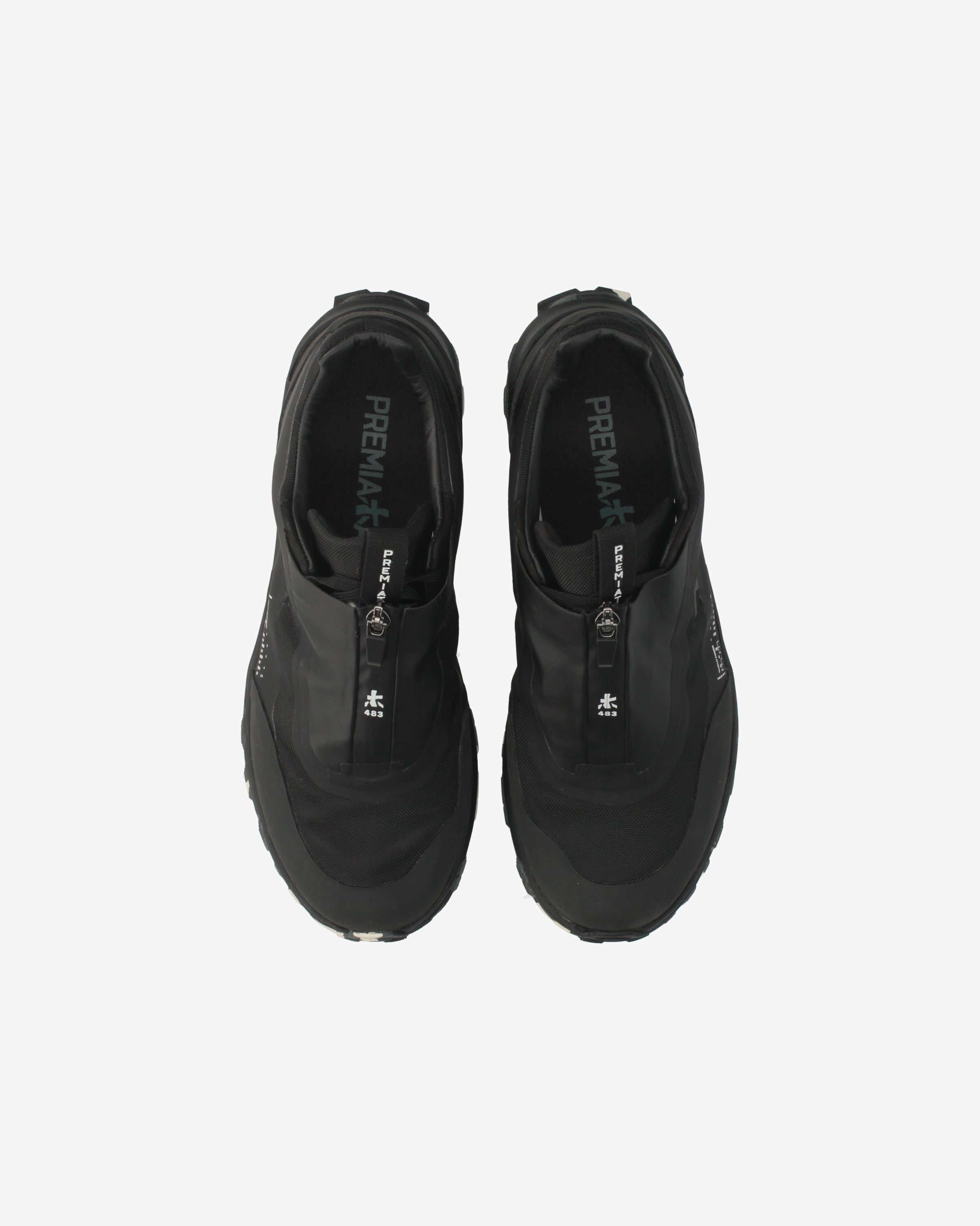 premiata-sciliar-498-black-tech-sneaker-mit-zip-und-vibram image 6