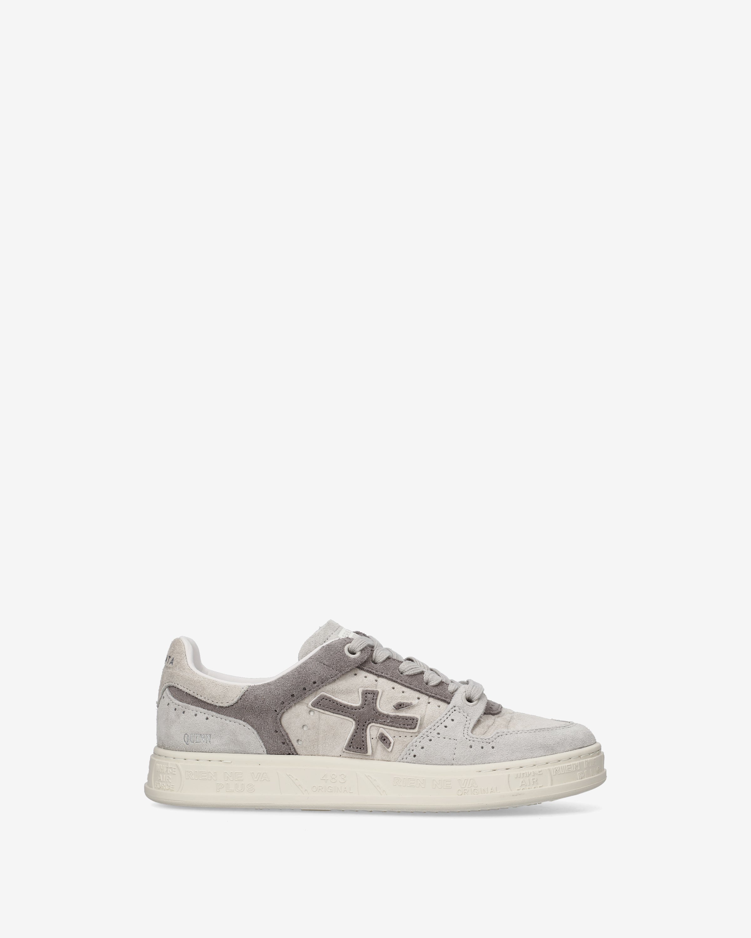 premiata-quinnd-8646-damen-sneaker-panna-grau image 1