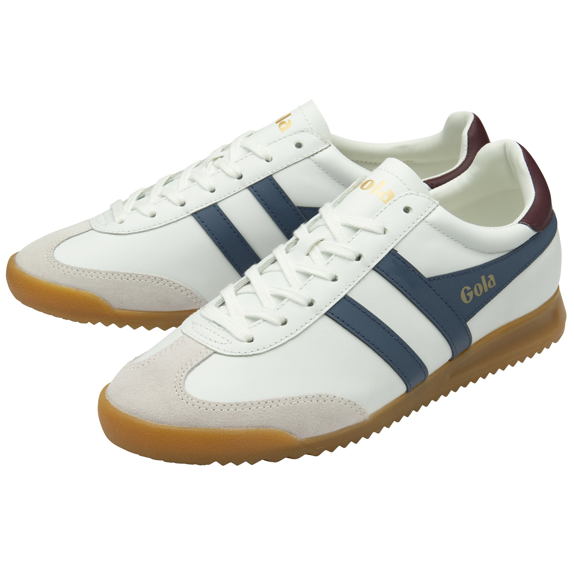 gola-torpedo-leather-herren-sneaker-wei-burgunder image 3