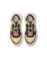 philippe-model-olympique-junior-kinder-sneaker-beige-gelb image 6