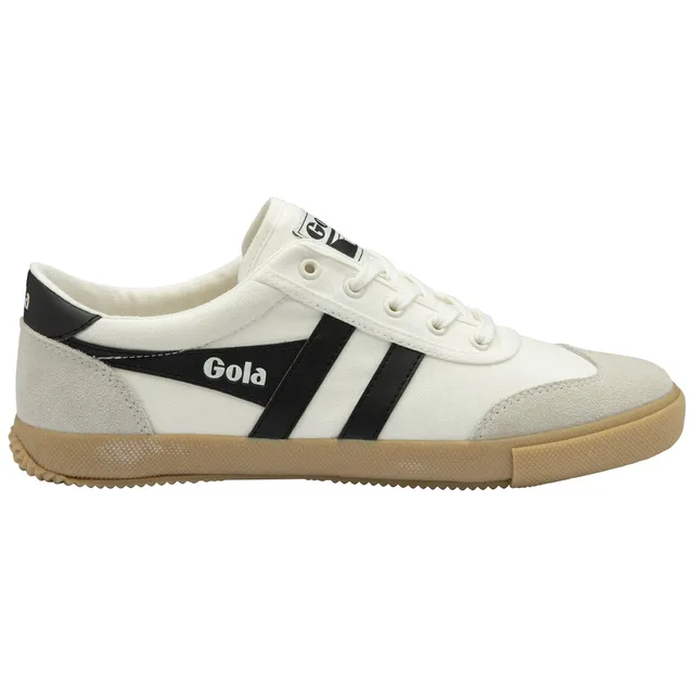 gola-badminton-herren-plimsoll-canvas-cremewei-schwarz image 1