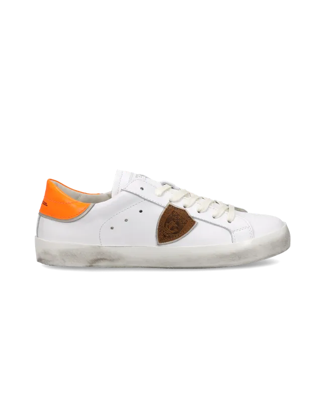 philippe-model-prsx-junior-sneaker-wei-orange-fluo image 1