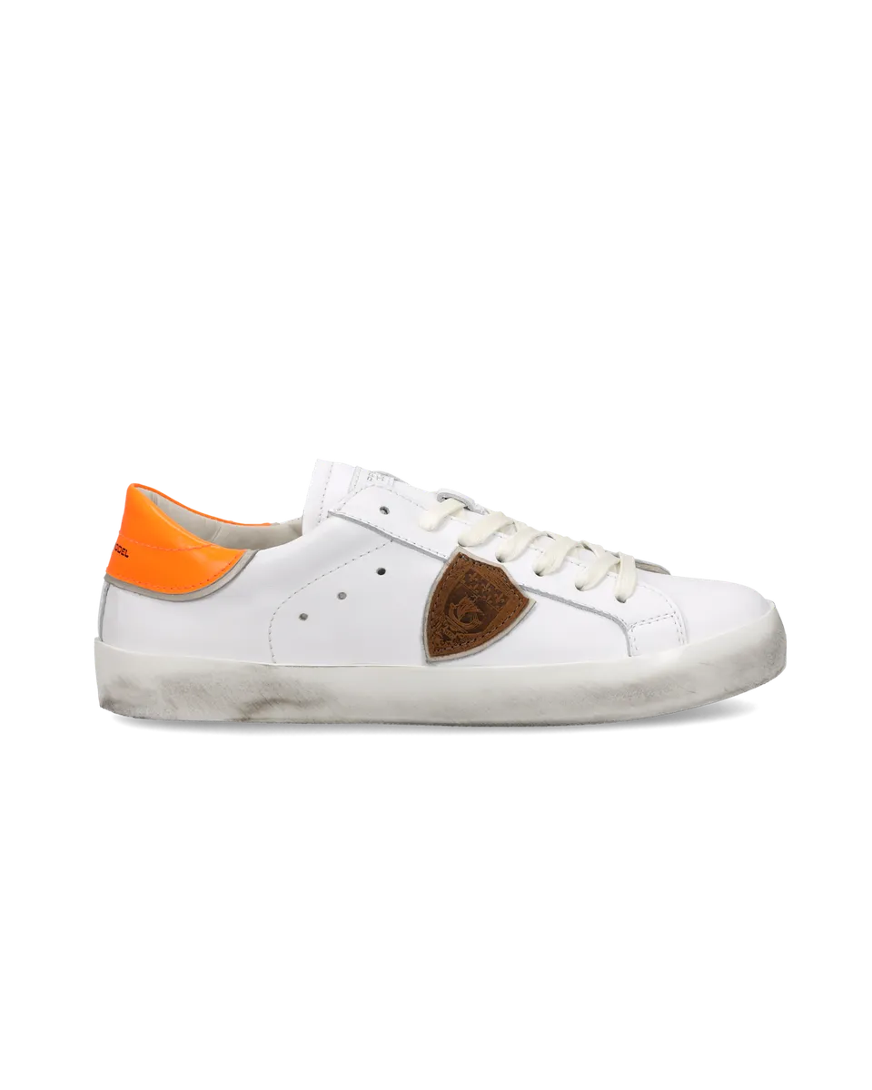 philippe-model-prsx-junior-sneaker-wei-orange-fluo image 1