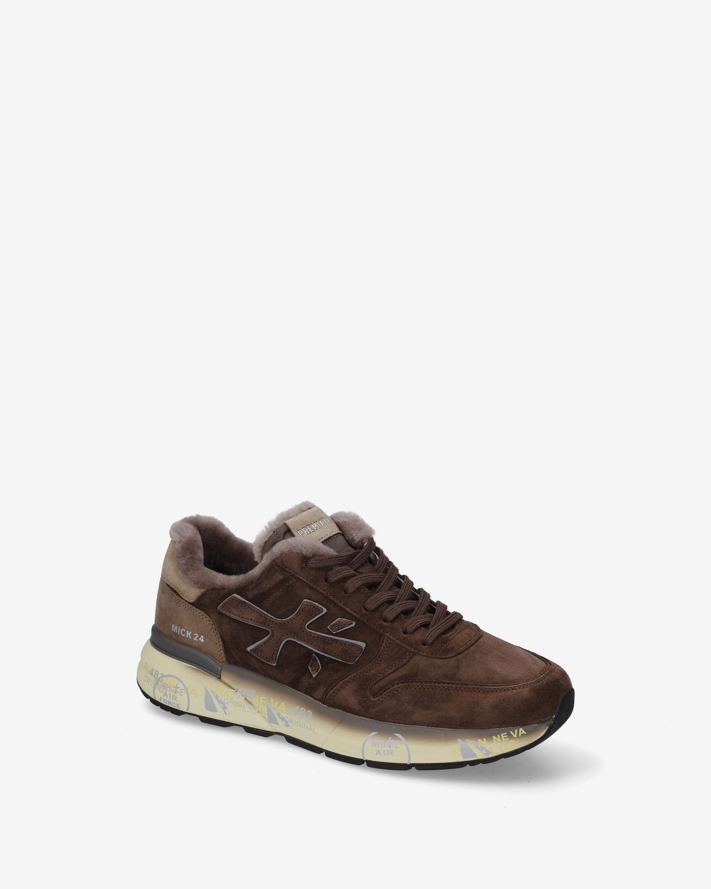 premiata-mick-7898m-sneaker-herren-dunkelbraun image 4