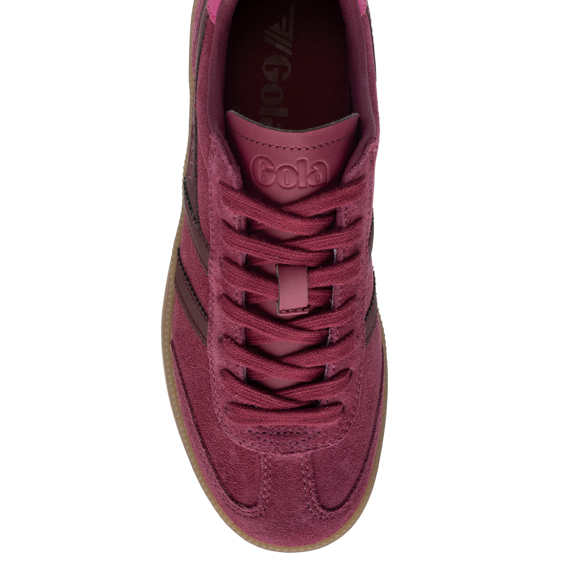 gola-viper-damen-sneaker-cerise-veloursleder-heritage image 5