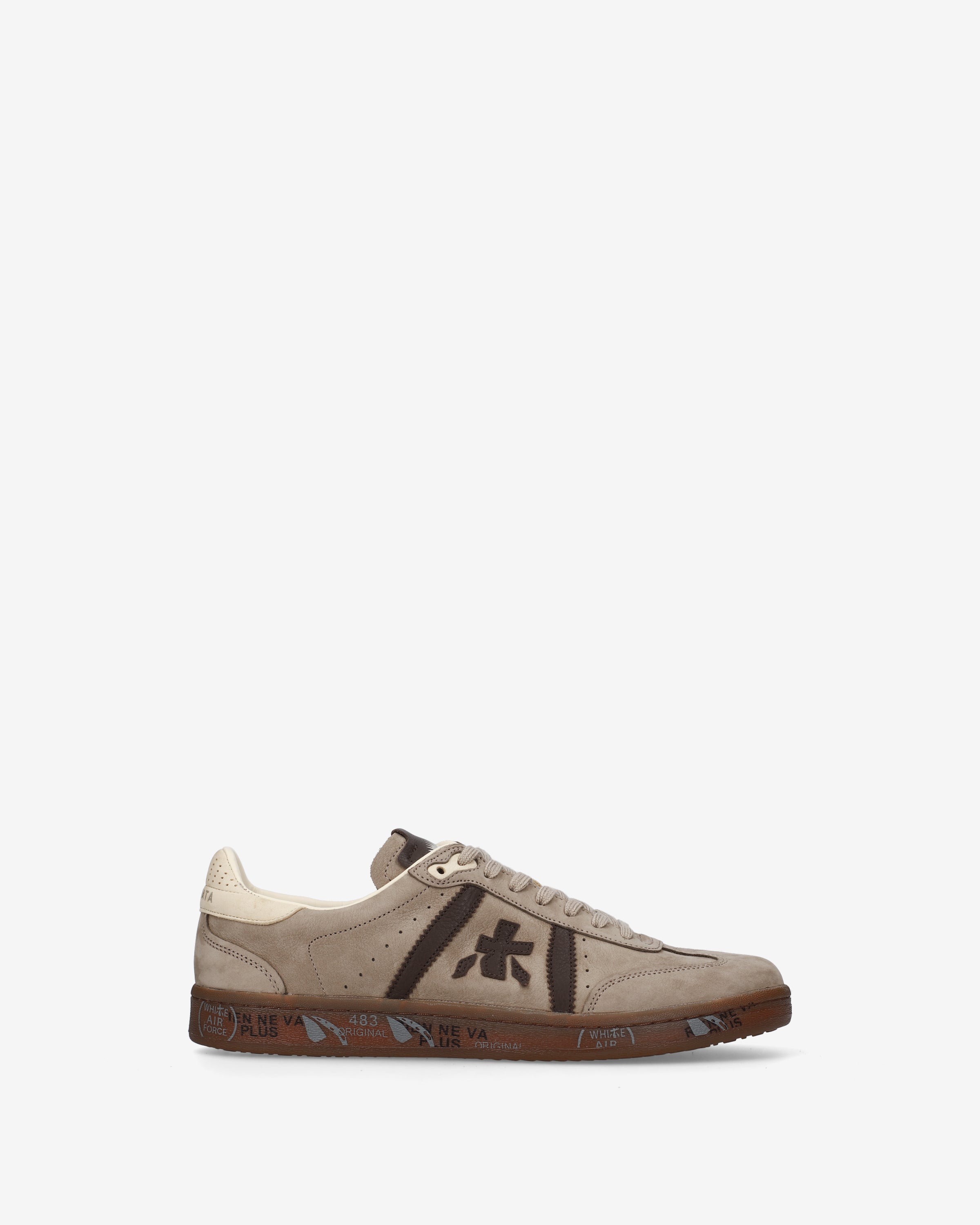 premiata-bonnie-8593-herren-sneaker-suede-taupe image 1