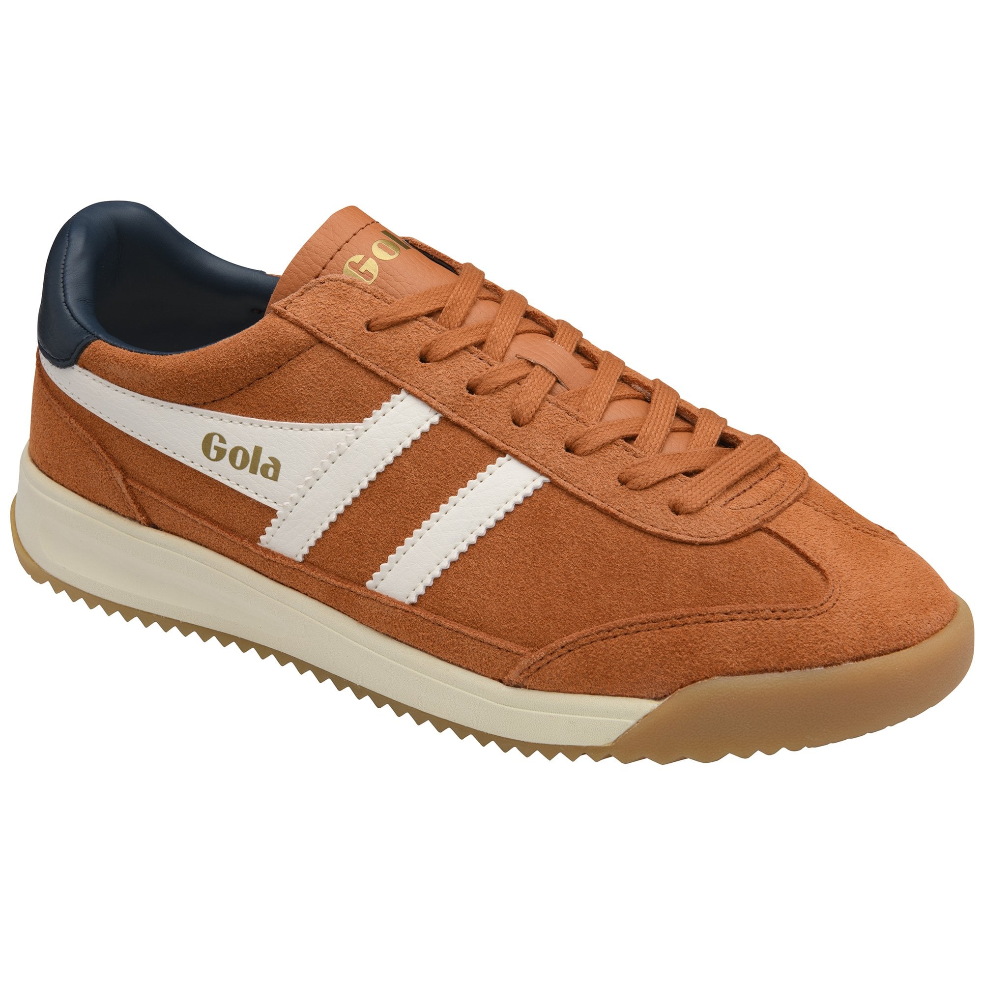 gola-tornado-88-herren-sneaker-orange-wildleder-terrace image 2