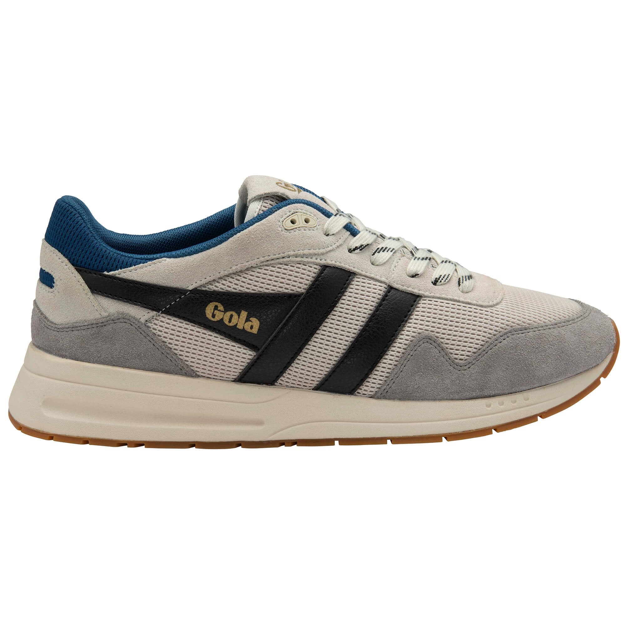gola-delta-sneaker-f-r-herren-cremewei-zementgrau-schwarz image 1
