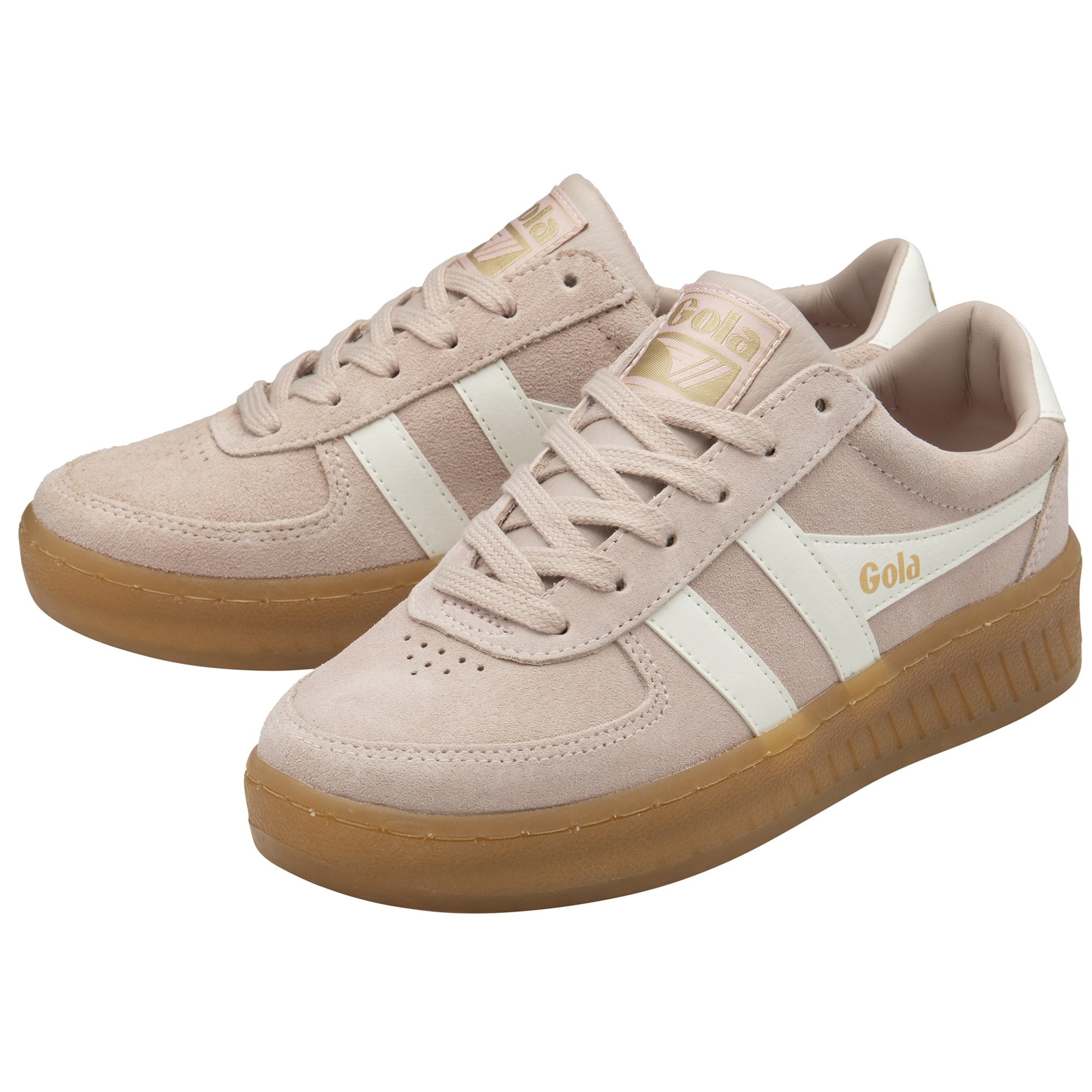 gola-grandslam-suede-damen-sneaker-rose-off-white image 3