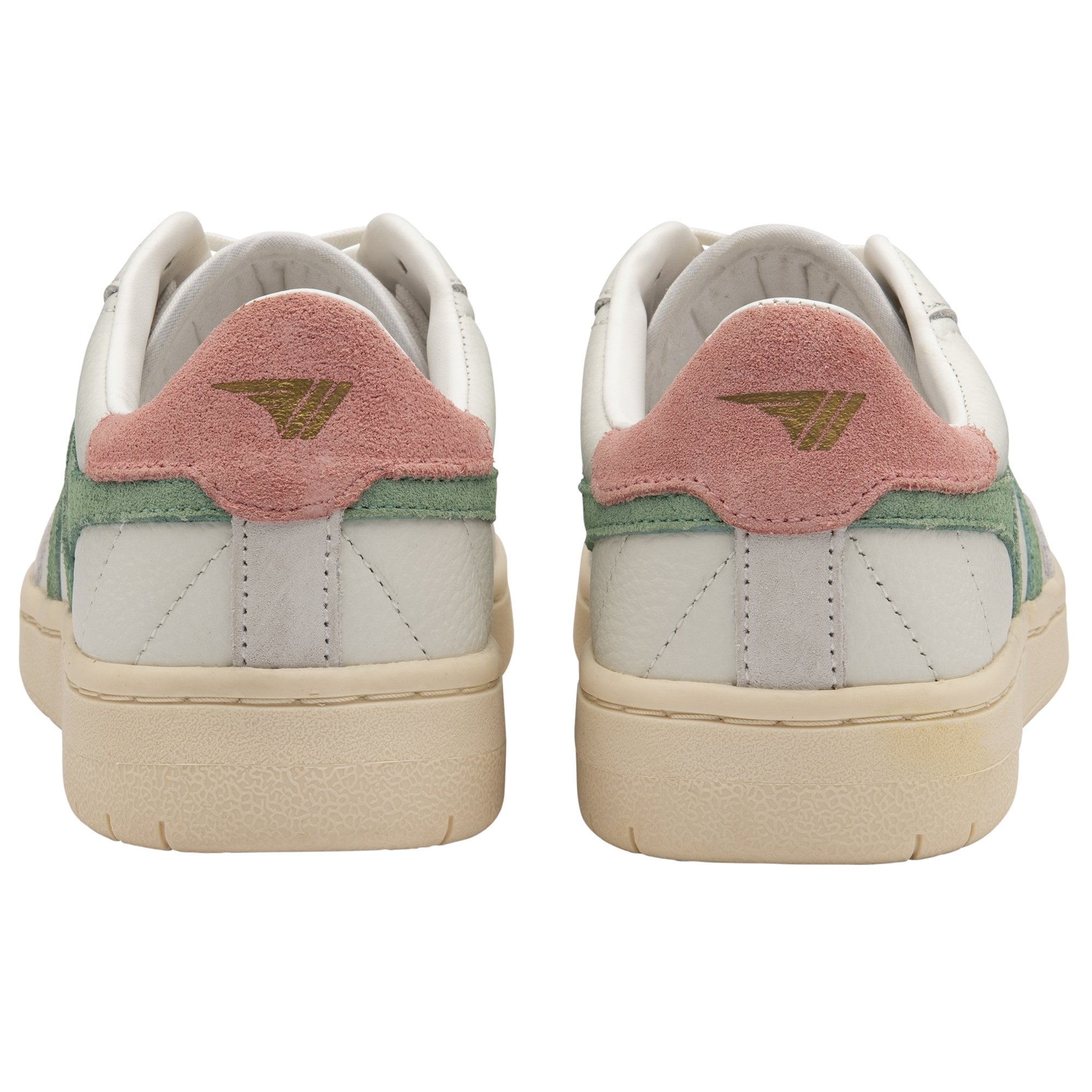 gola-falcon-damen-sneaker-wei-gr-n-koralle image 4