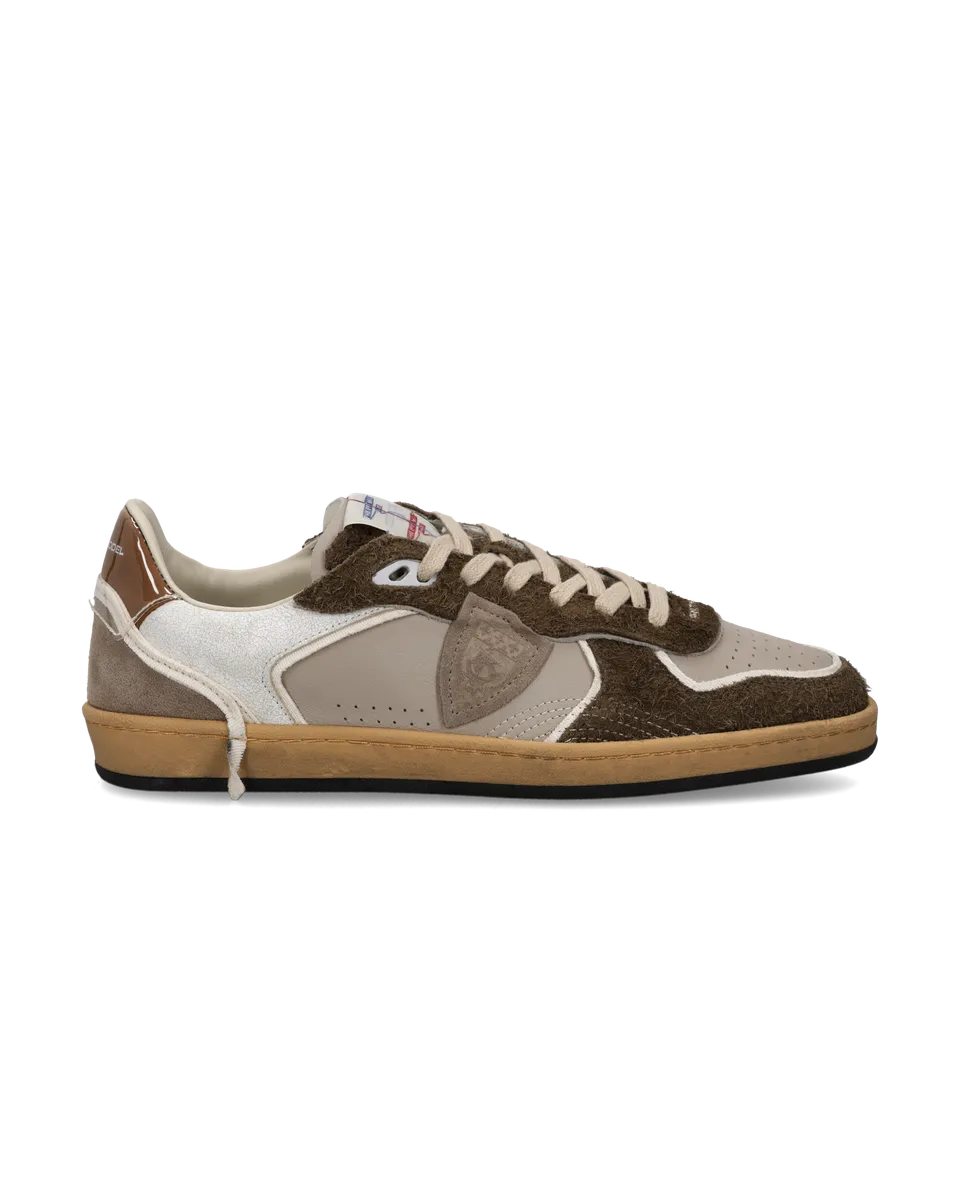 philippe-model-pgal-herren-sneaker-milit-rgr-n-schlamm image 1