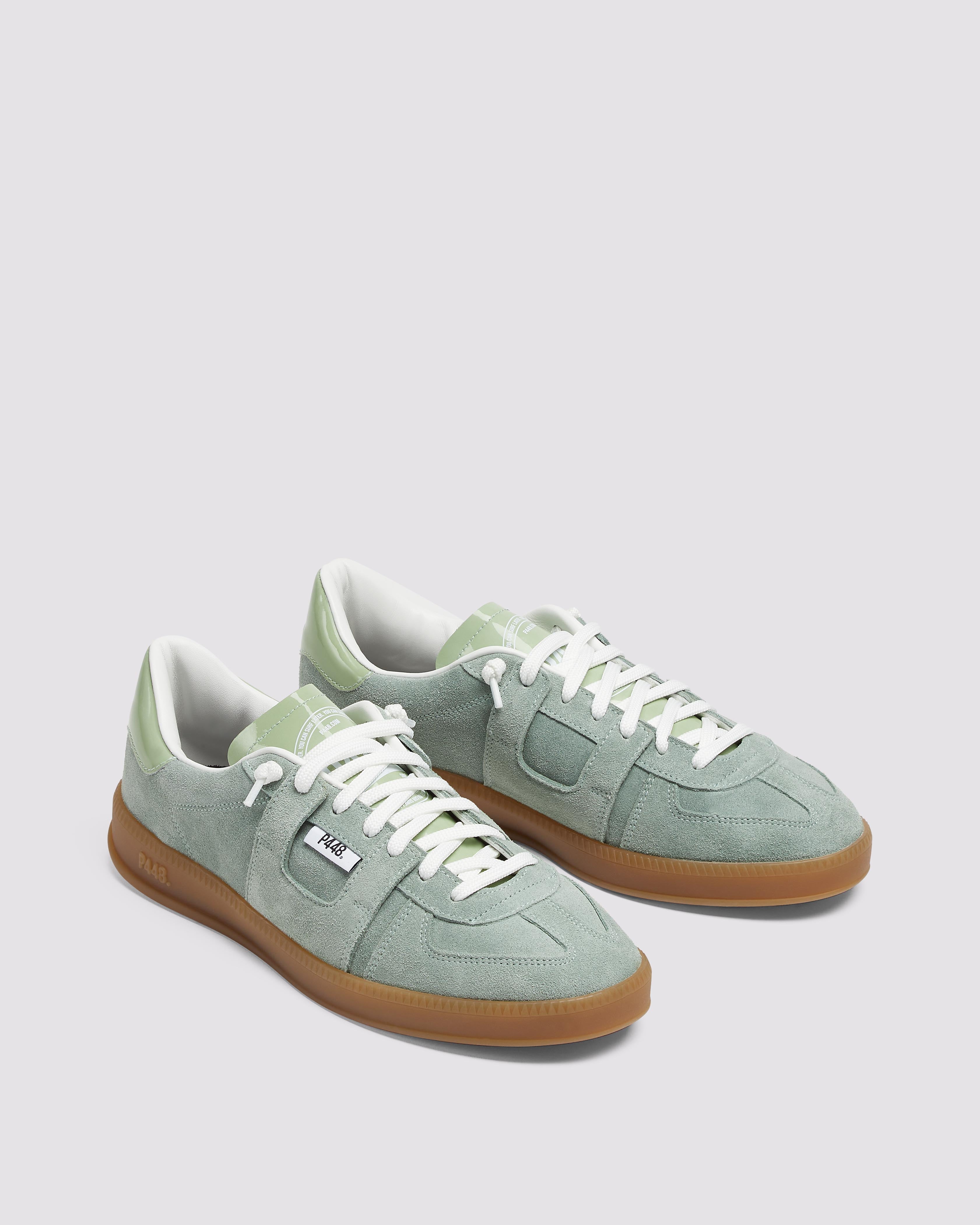 p448-monza-patent-jade-damen-low-top-sneaker image 3