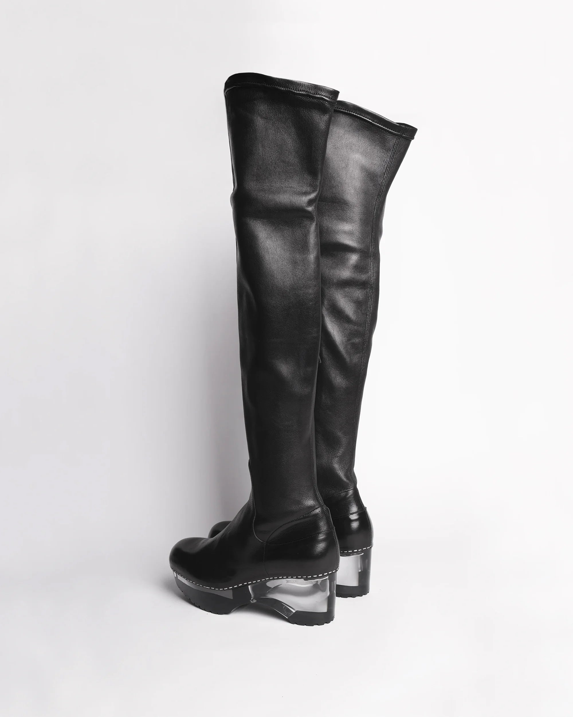 premiata-scultura-012-heritage-boot-damen-nappa-transparent-absatz image 7