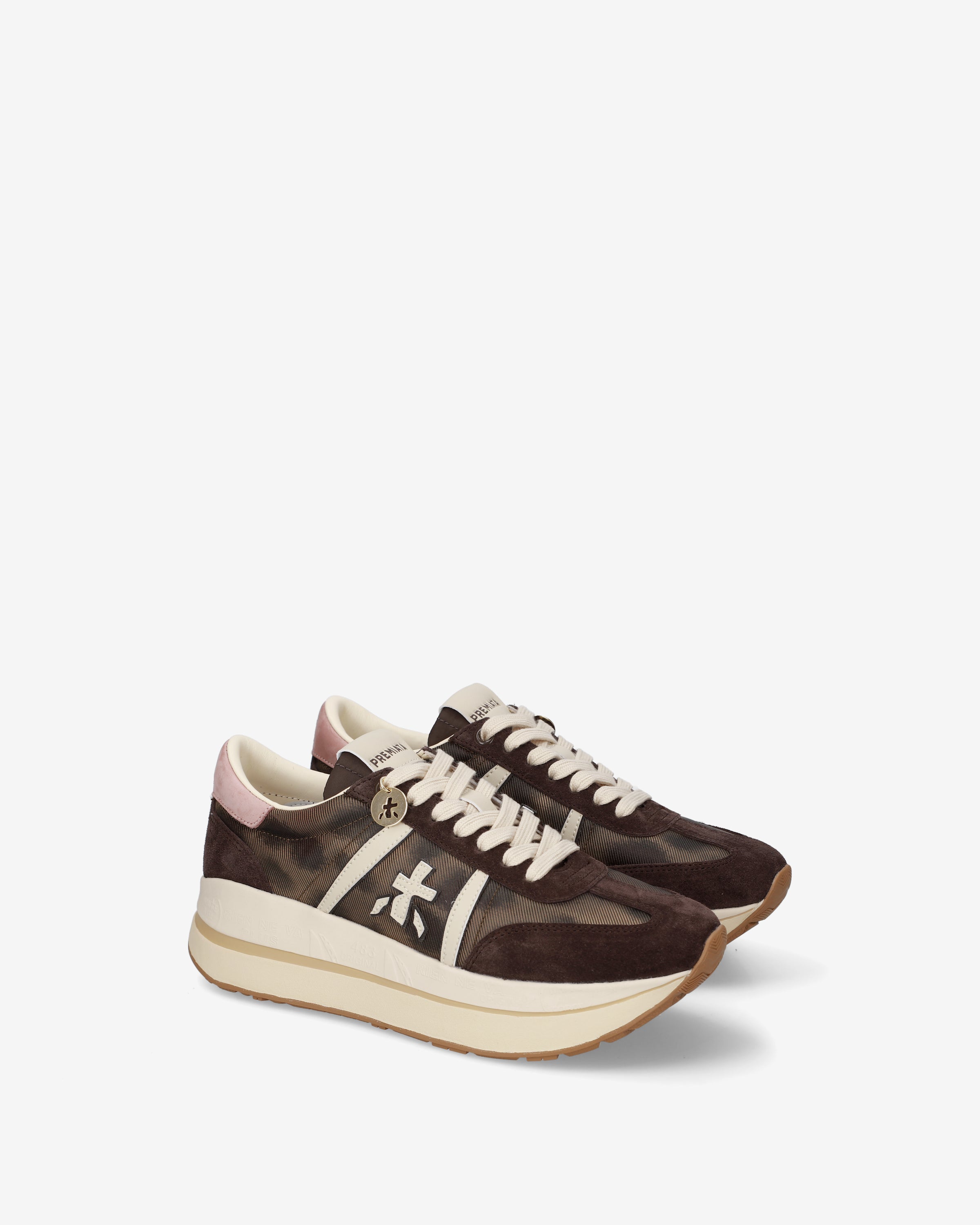 premiata-bethcoin-8500-sneaker-damen-platform-kontrast-texturen image 2