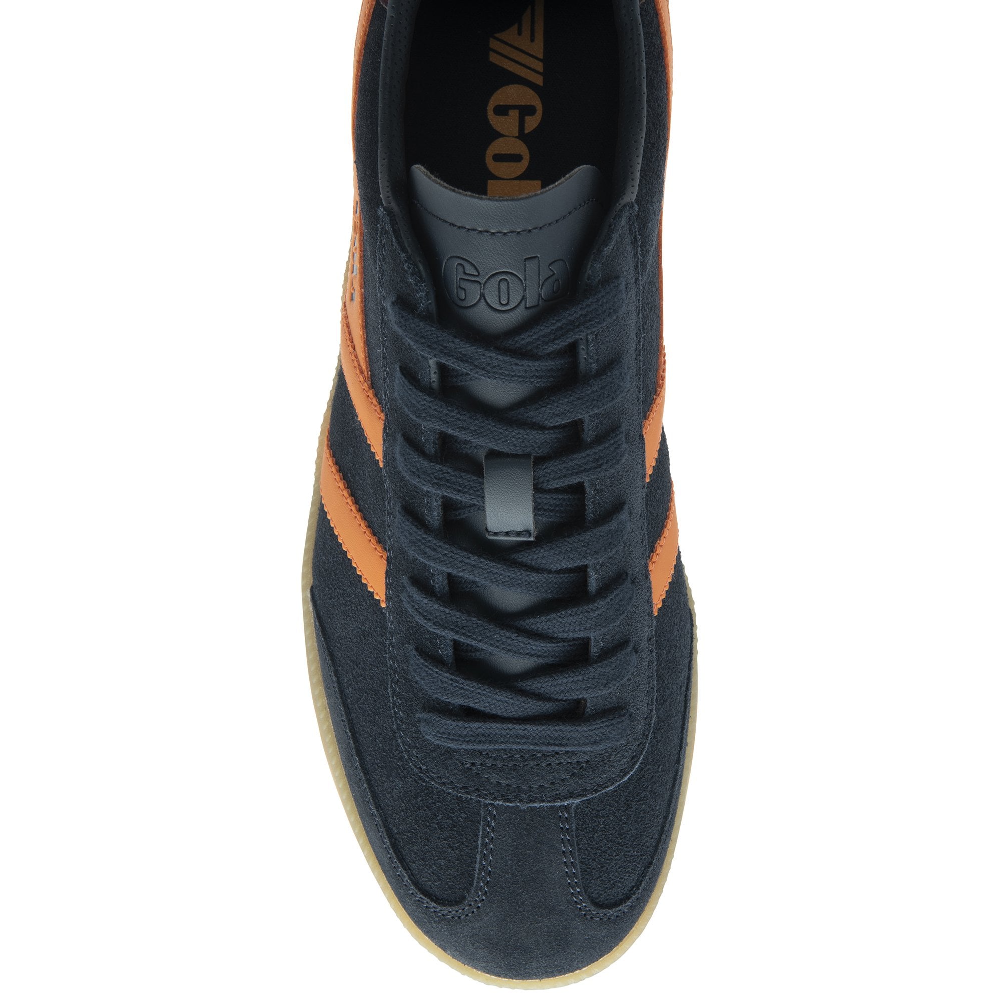 gola-viper-herren-sneaker-marineblau-orange-wildleder image 5