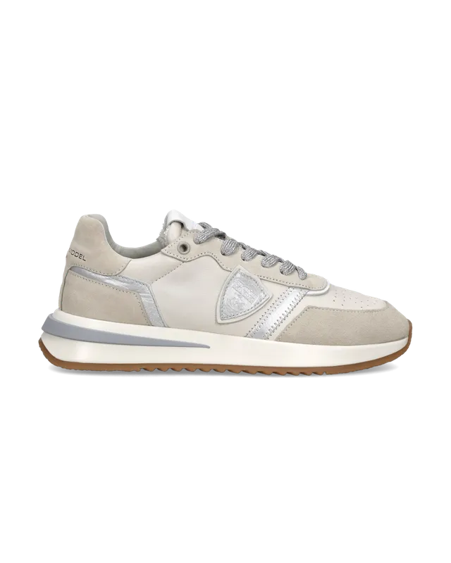 philippe-model-tropez-2-1-damensneaker-blanc-gris image 1