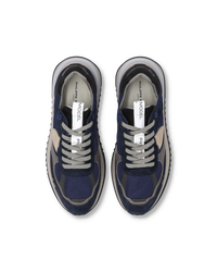 philippe-model-olympique-sneaker-herren-blau-grau-schwarz image 5