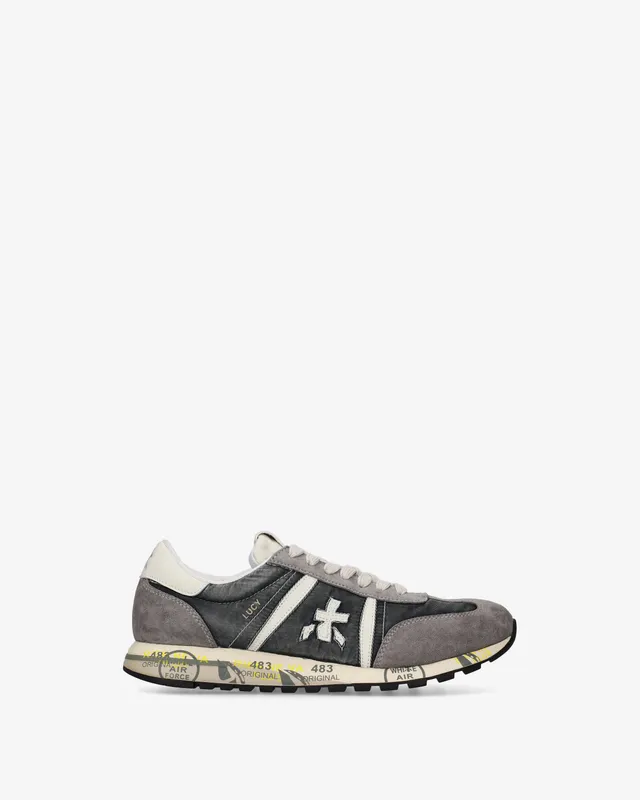premiata-lucyd-0-1-8416-damen-retro-running-sneaker-grau image 1