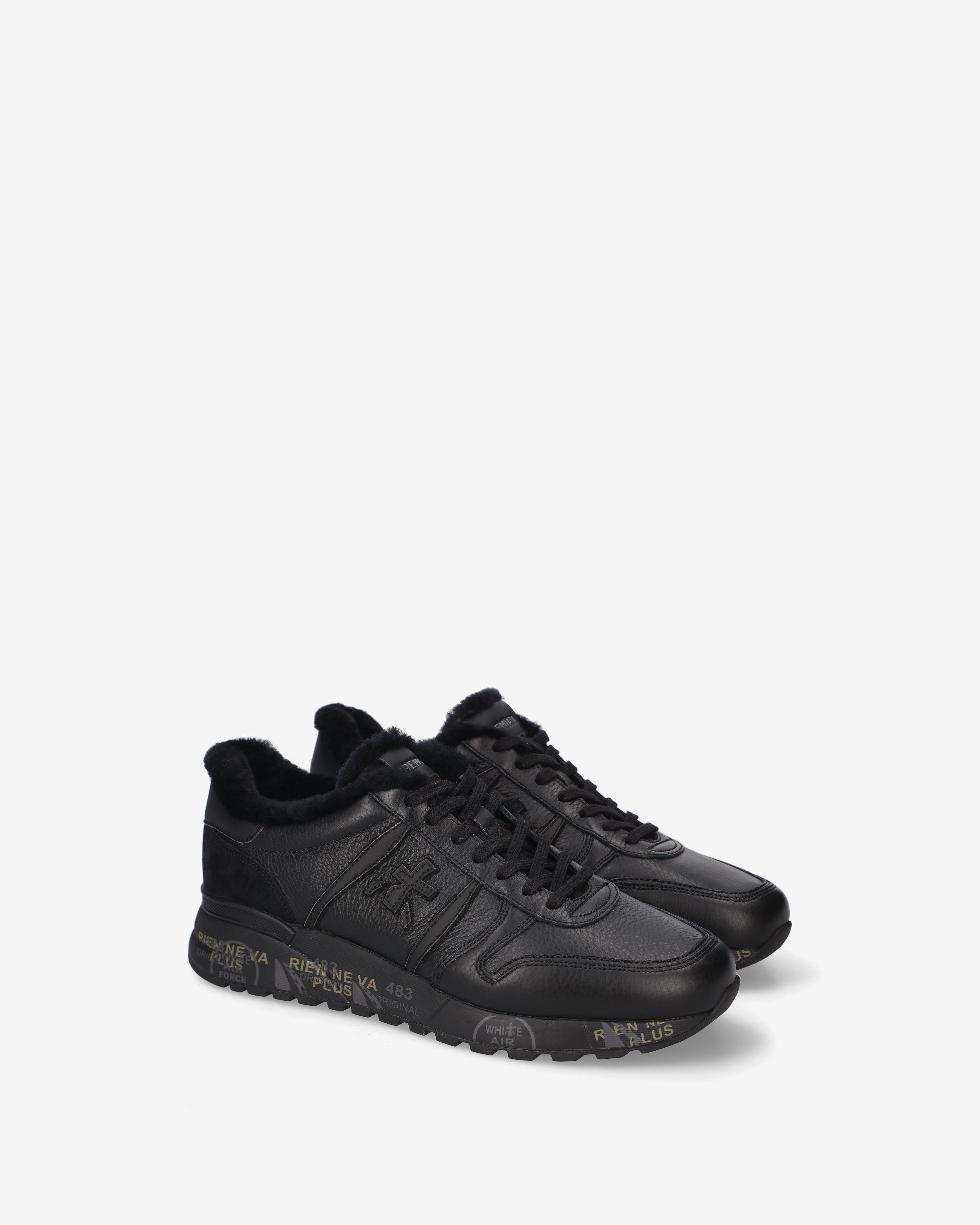 premiata-lander-8659m-herren-sneaker-schwarz image 2
