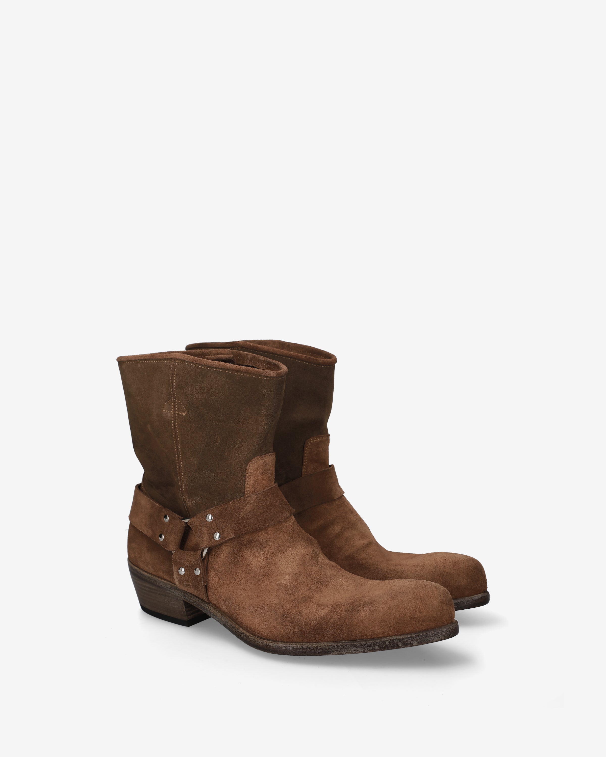 premiata-engineer-bootie-herren-sigaro-velours-ringriemen image 2