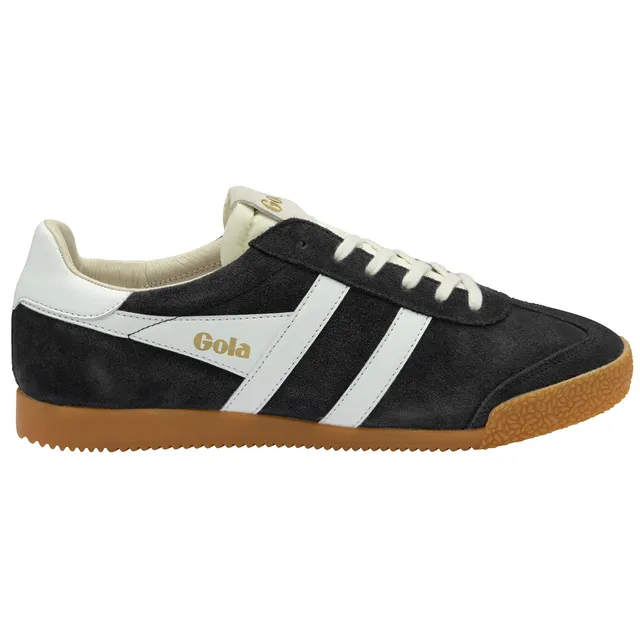 gola-elan-herren-sneaker-schwarzes-wildleder-wei image 1