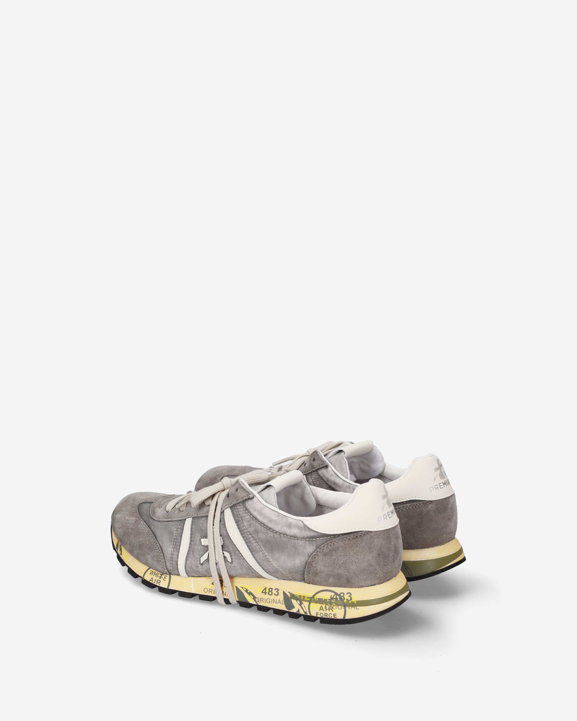 premiata-lucy-8406-sneaker-herren-grau-retro-running image 5