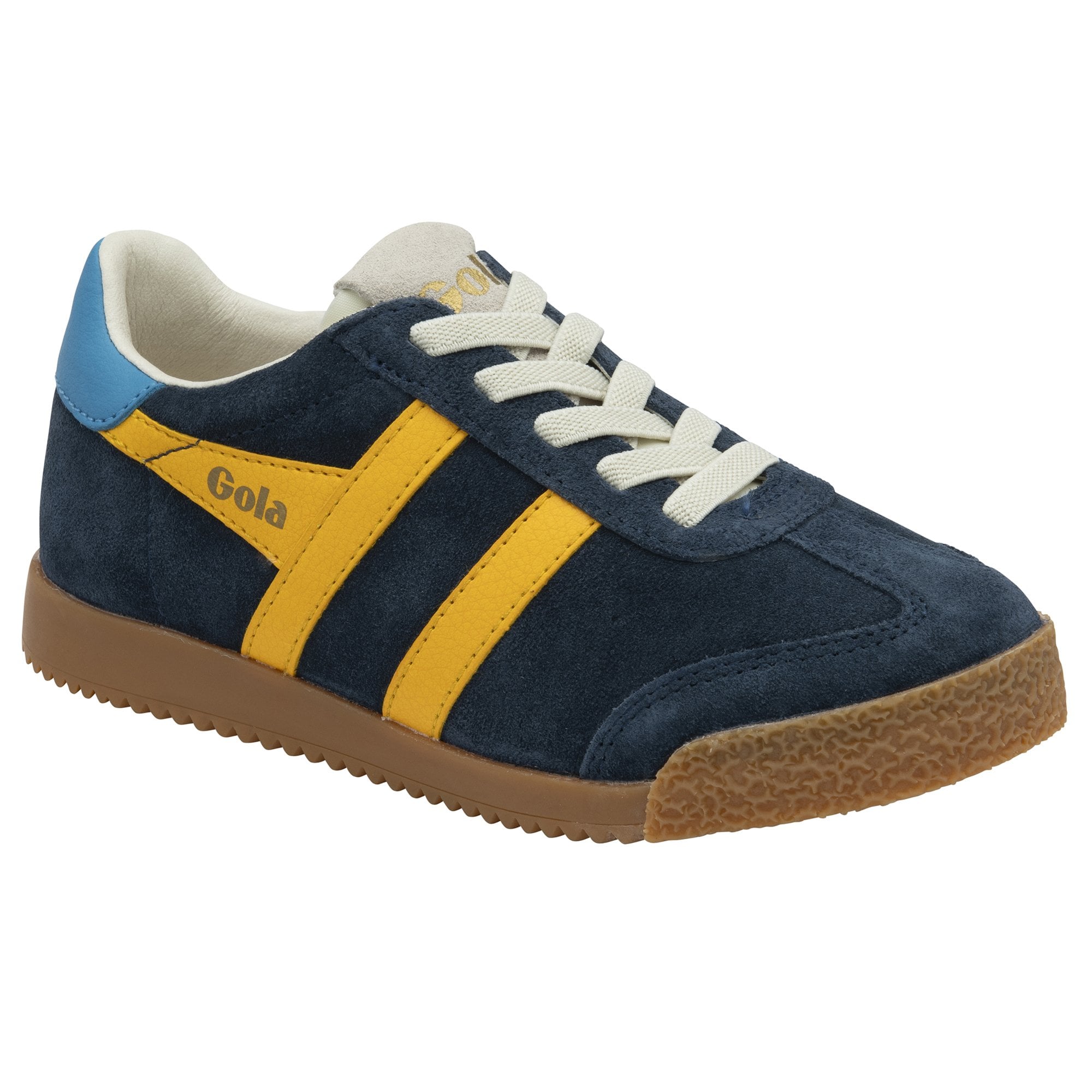 gola-elan-kinder-sneaker-aus-wildleder-in-dunkelrot image 2