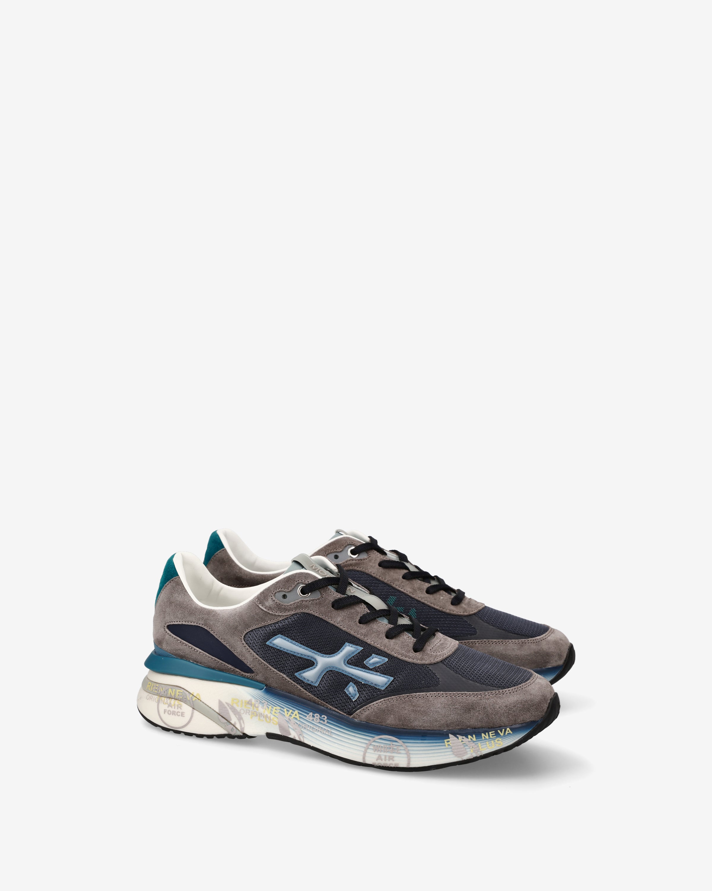 premiata-moerun-7772-sneaker-grau-navy-herren image 2