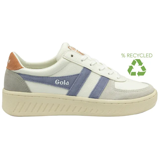 gola-grandslam-trident-sneaker-f-r-damen-wei-lavendel-terrakotta image 1