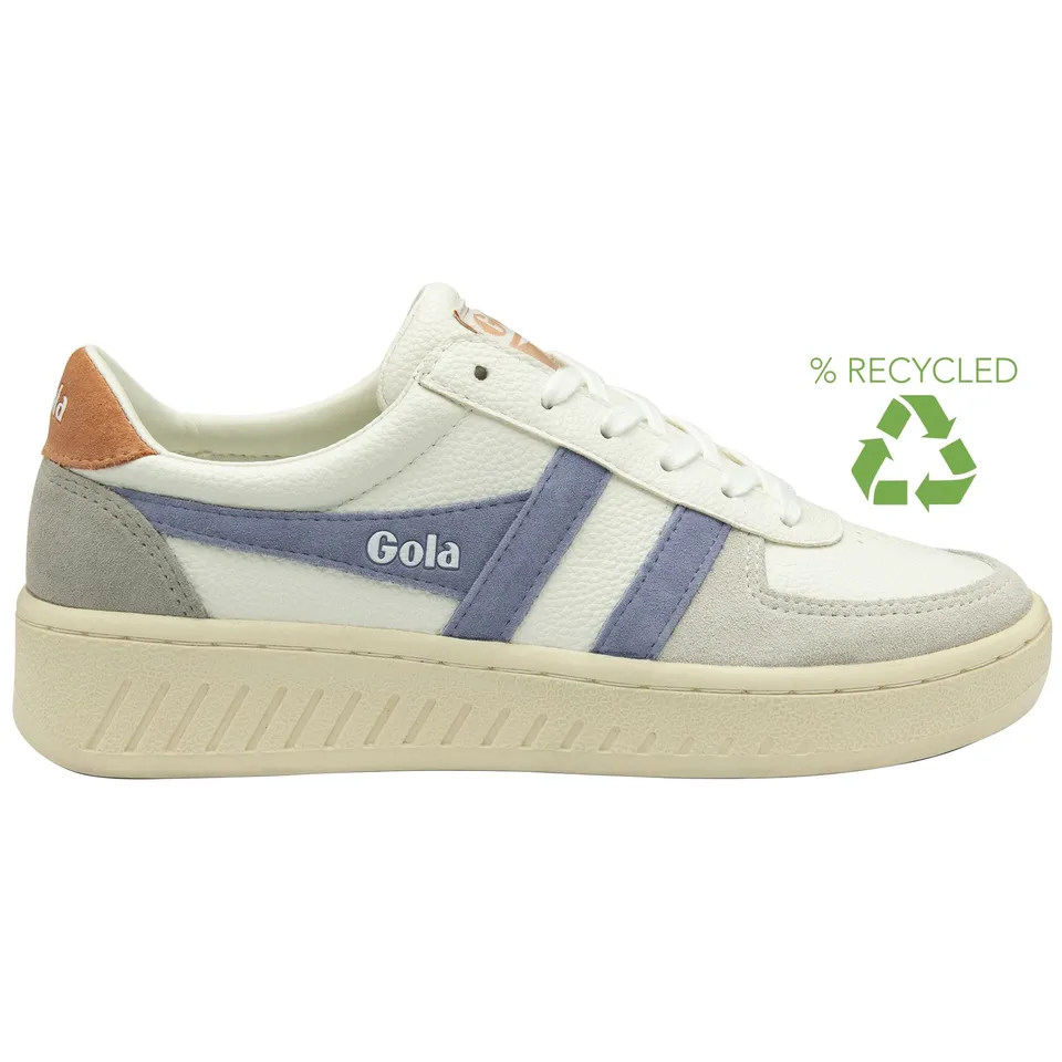 gola-grandslam-trident-sneaker-f-r-damen-wei-lavendel-terrakotta image 1