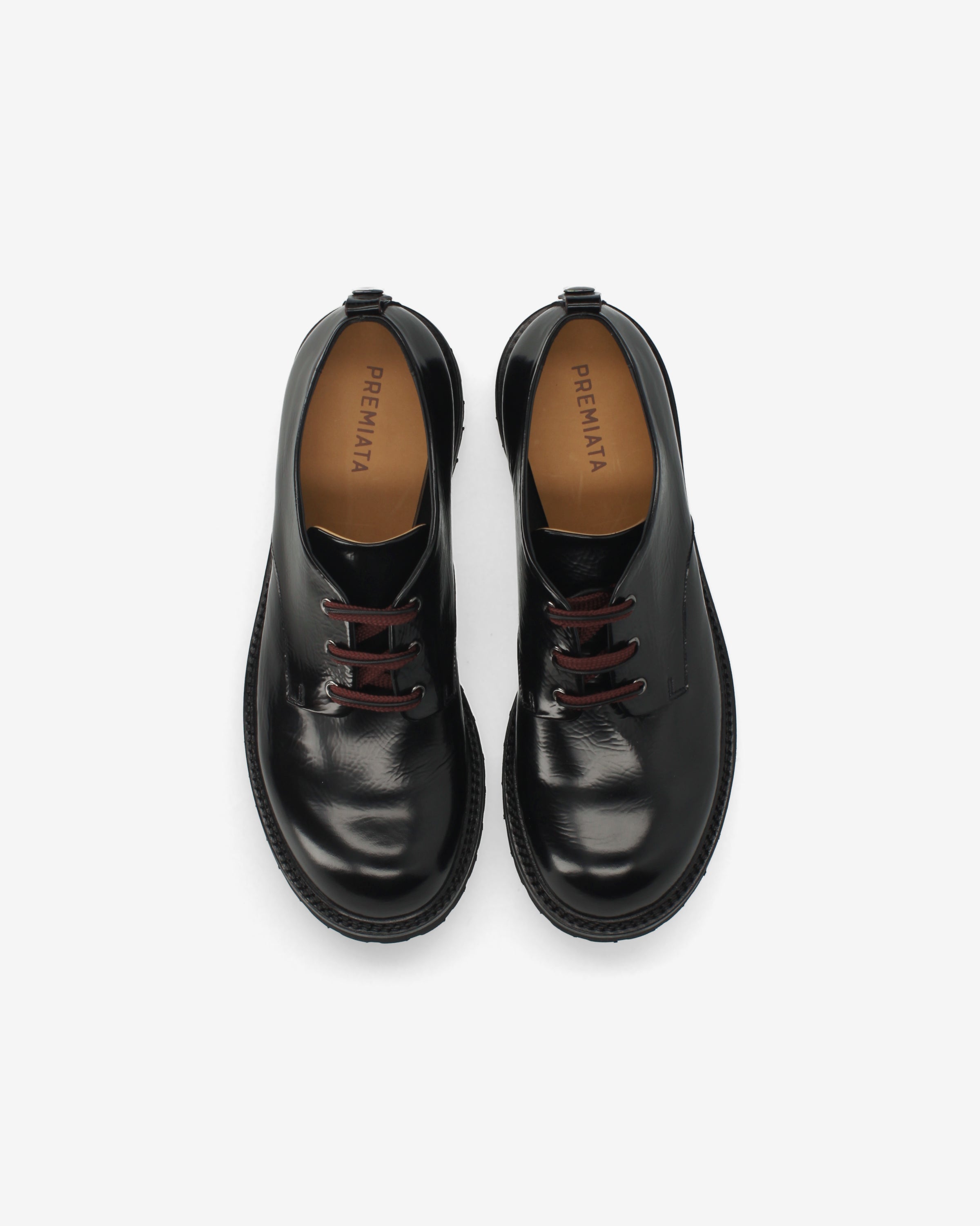 premiata-derby-platform-black-herrenschuh-leder image 6