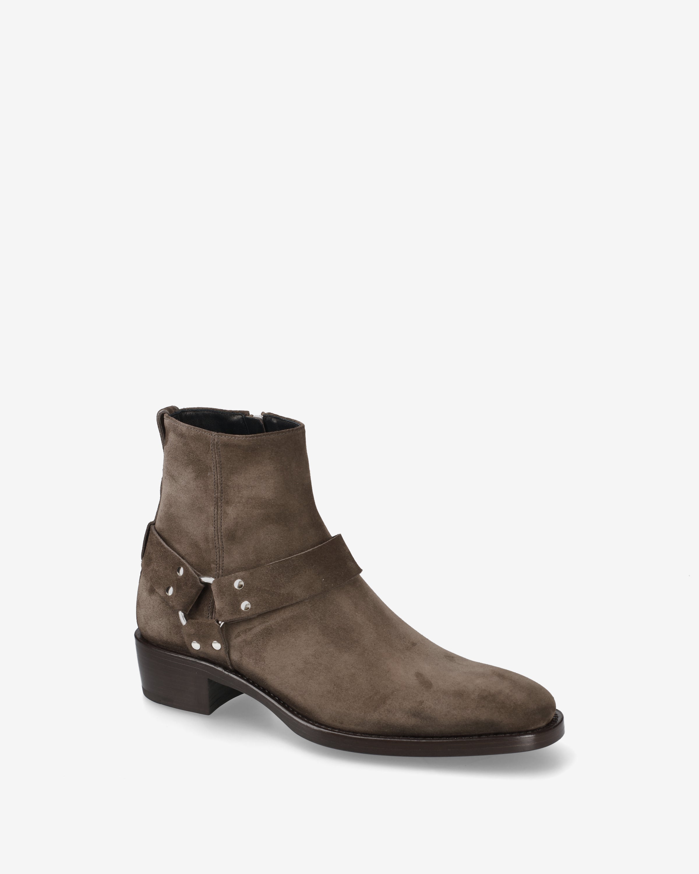 premiata-cavendish-biker-herren-stiefel-veloursleder-braun-t-moro image 4