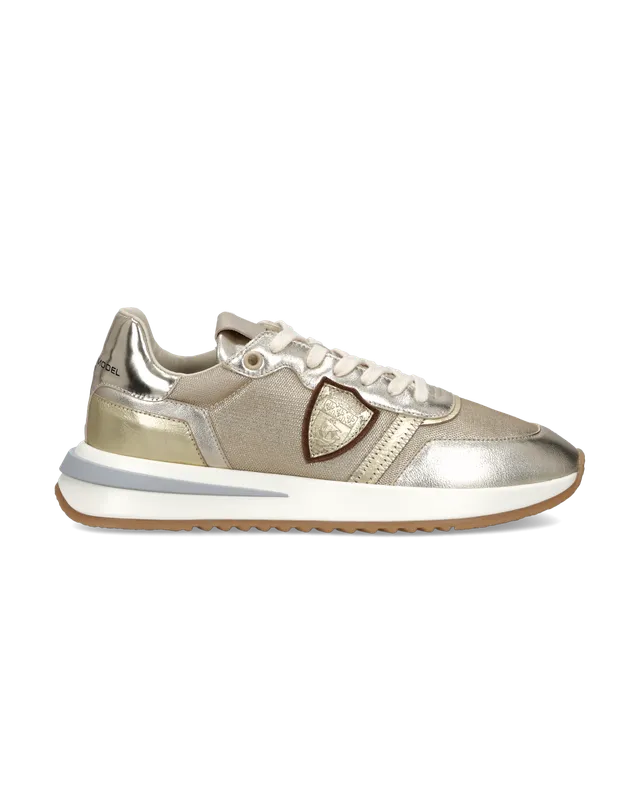 philippe-model-tropez-2-1-damen-low-sneaker-gold image 1