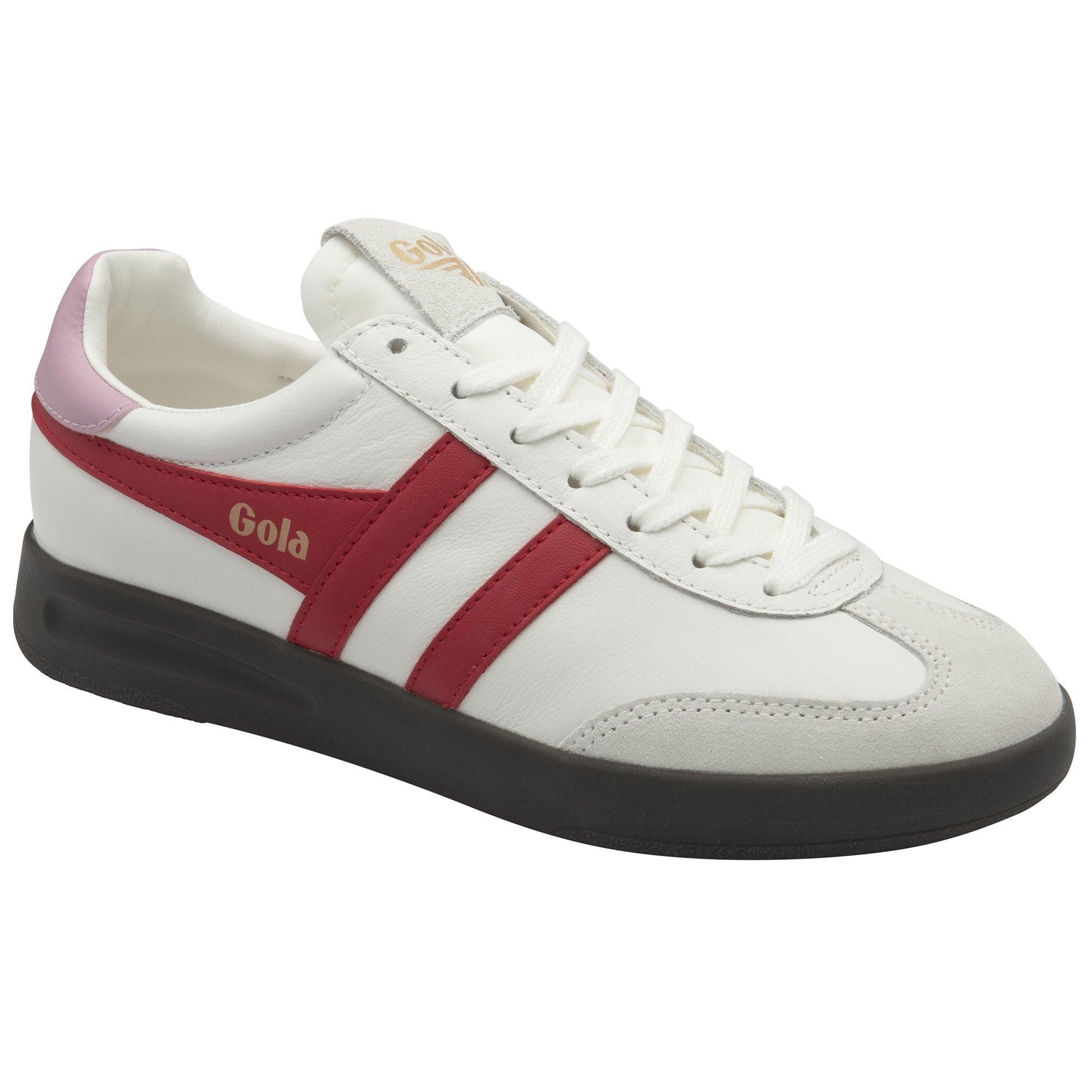gola-cyclone-leder-sneaker-damen-wei-rot-bonbon image 2