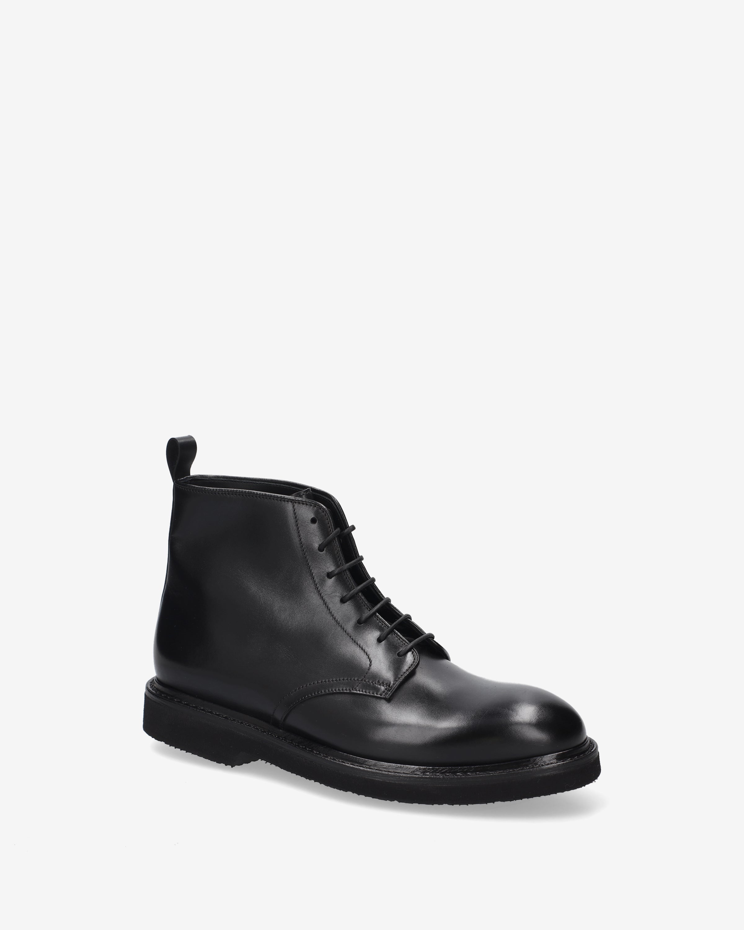 premiata-heritage-polacchino-glattleder-schwarz image 4
