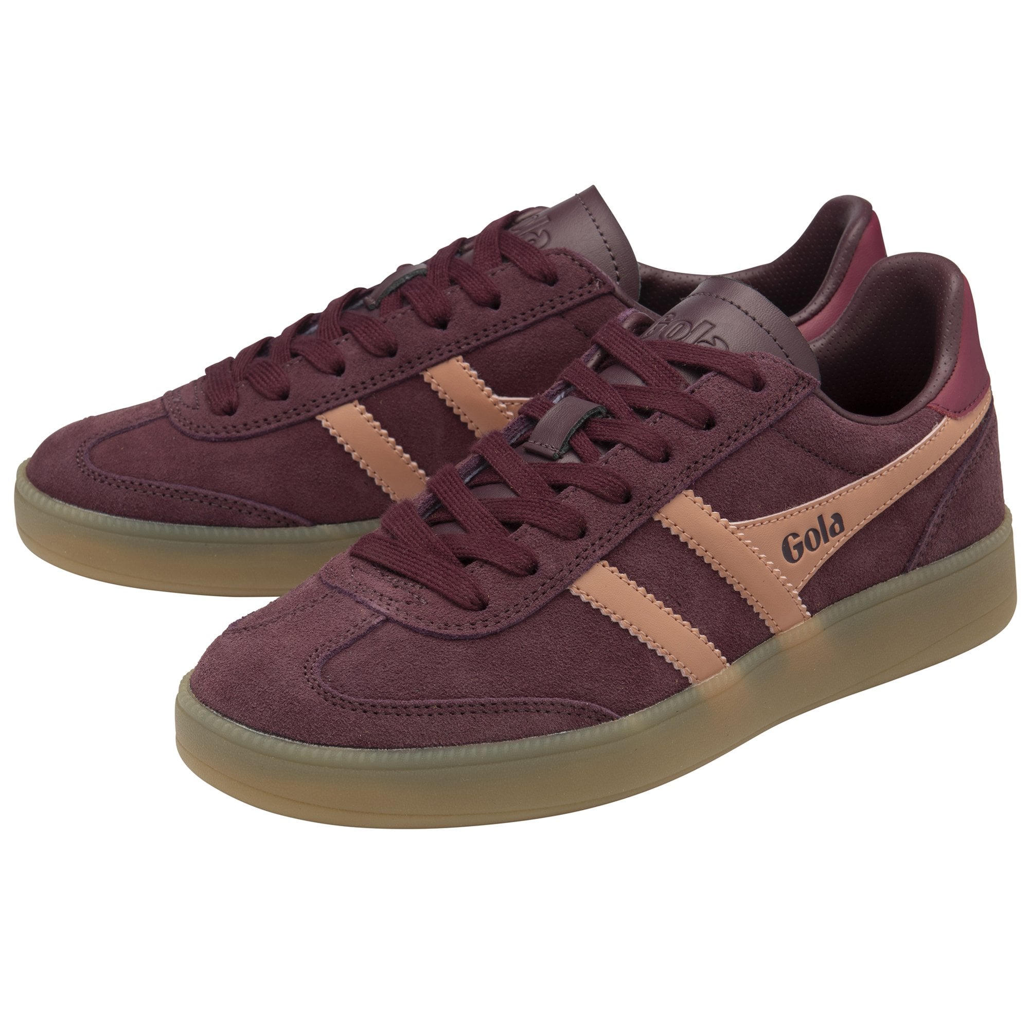 gola-viper-sneaker-f-r-damen-windsor-wine-wildleder image 3