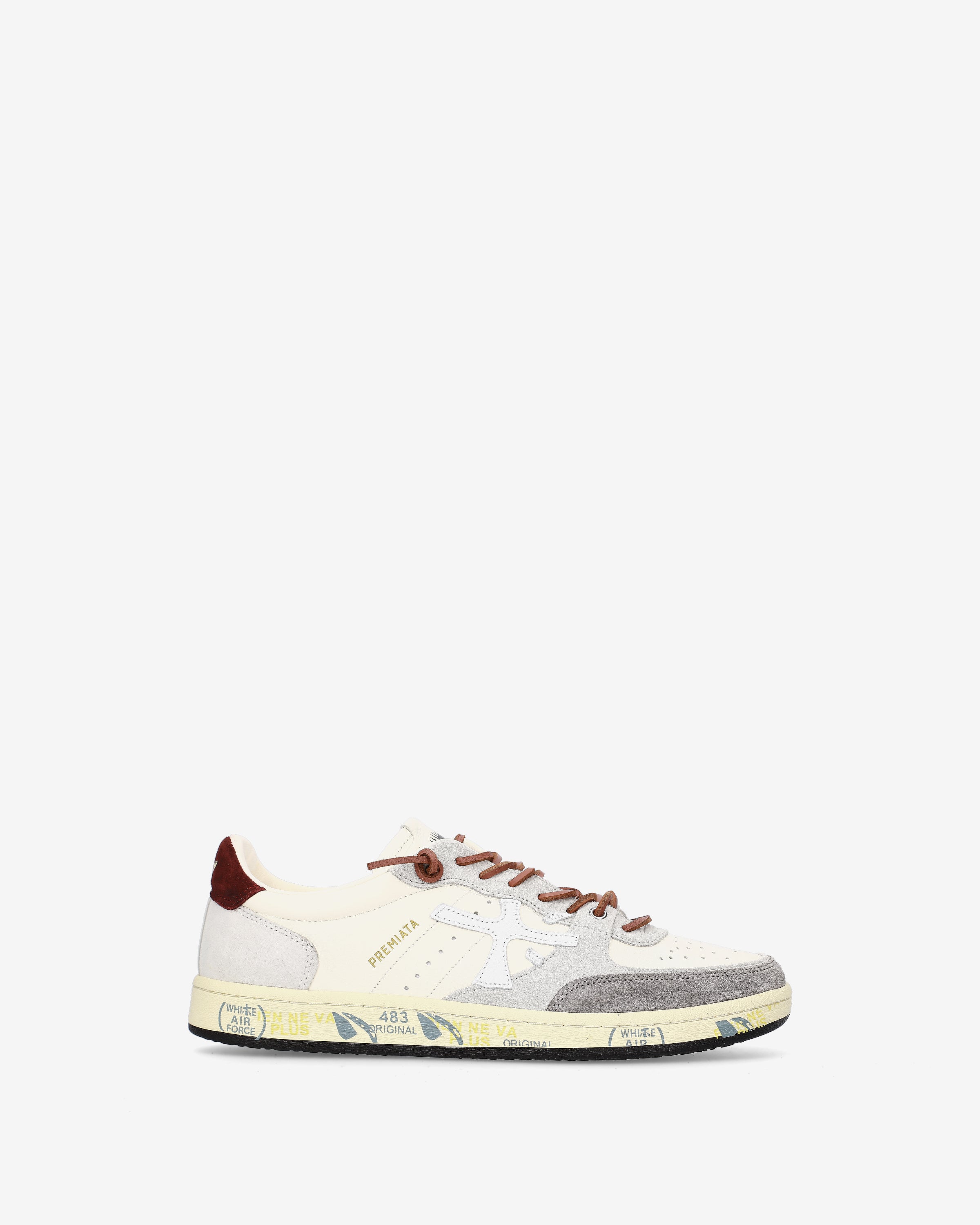 premiata-bskt-clay-7616-sneaker-herren-white image 1